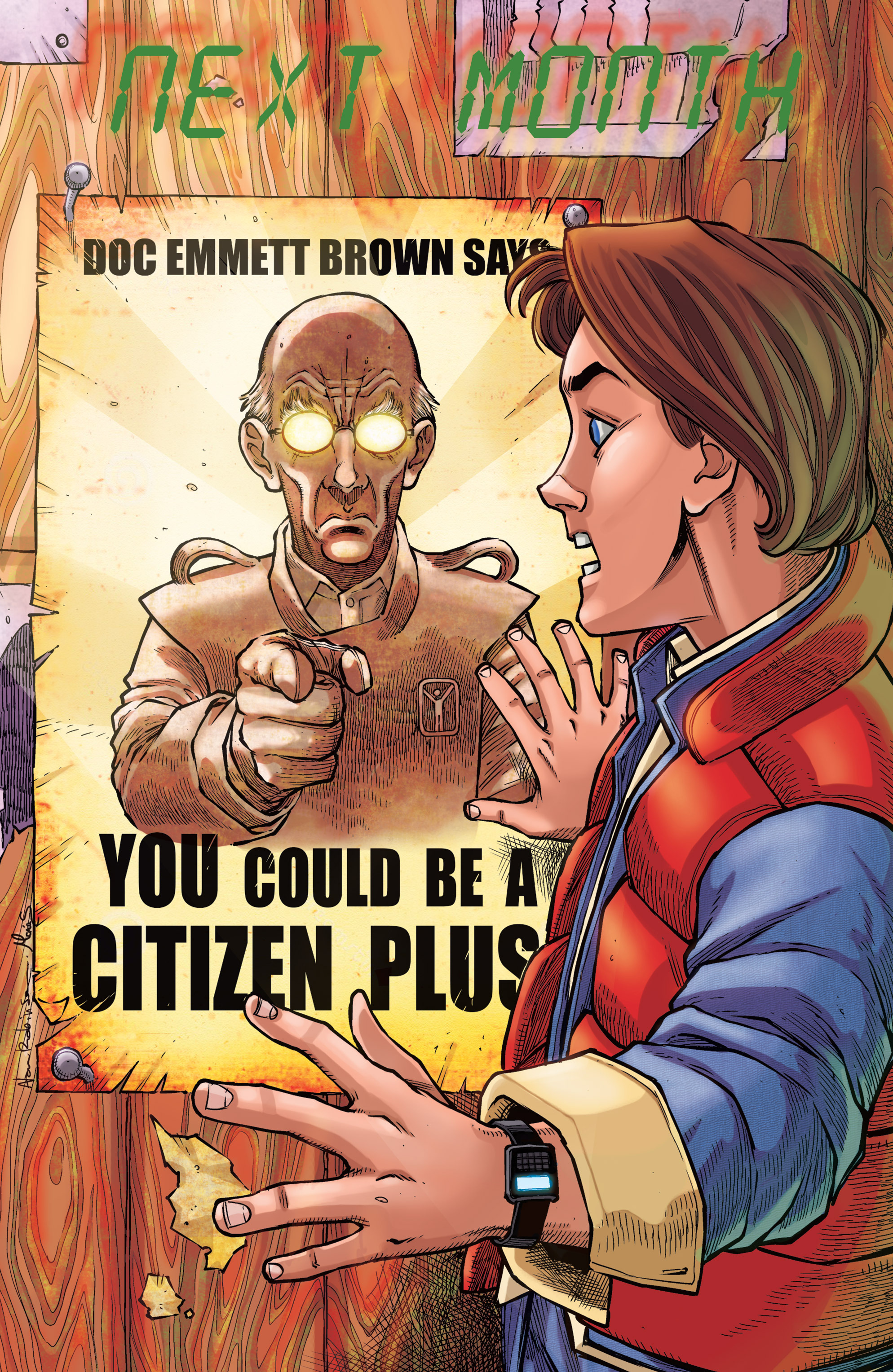 Read online Back to the Future: Citizen Brown comic -  Issue #2 - 28