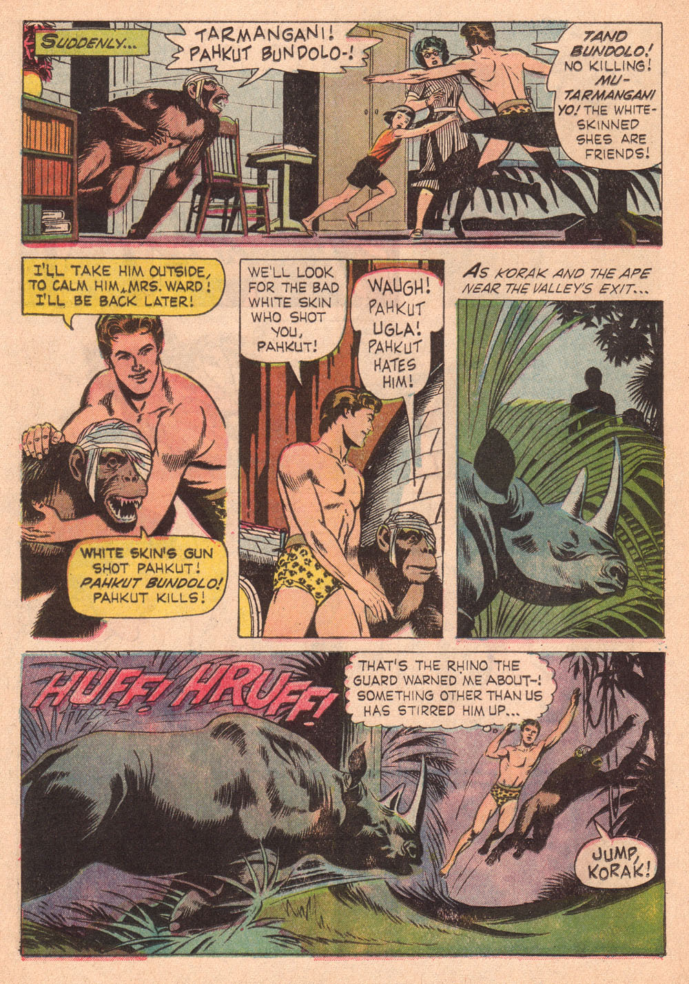 Read online Korak, Son of Tarzan (1964) comic -  Issue #10 - 12