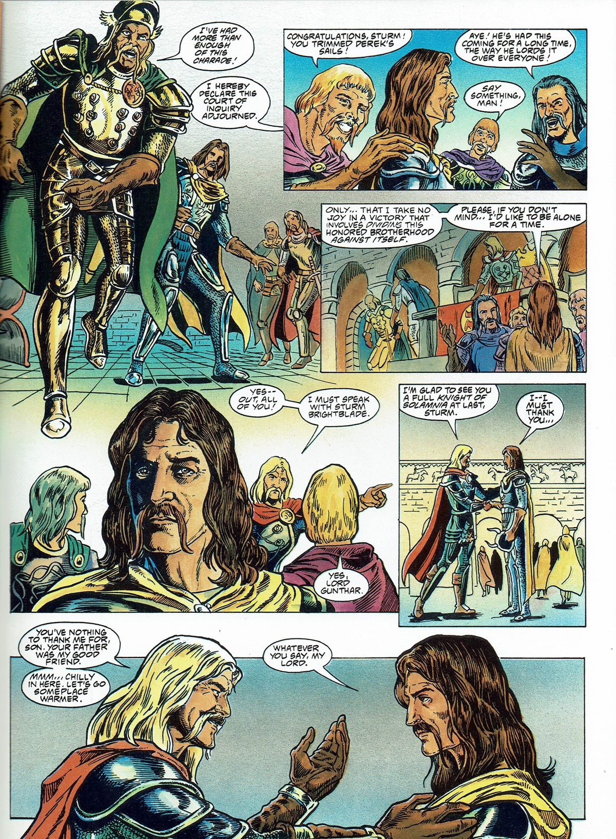 Read online Dragonlance Saga comic -  Issue #5 - 9