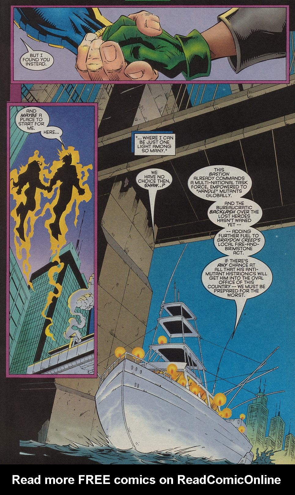 Read online X-Man comic -  Issue #22 - 11