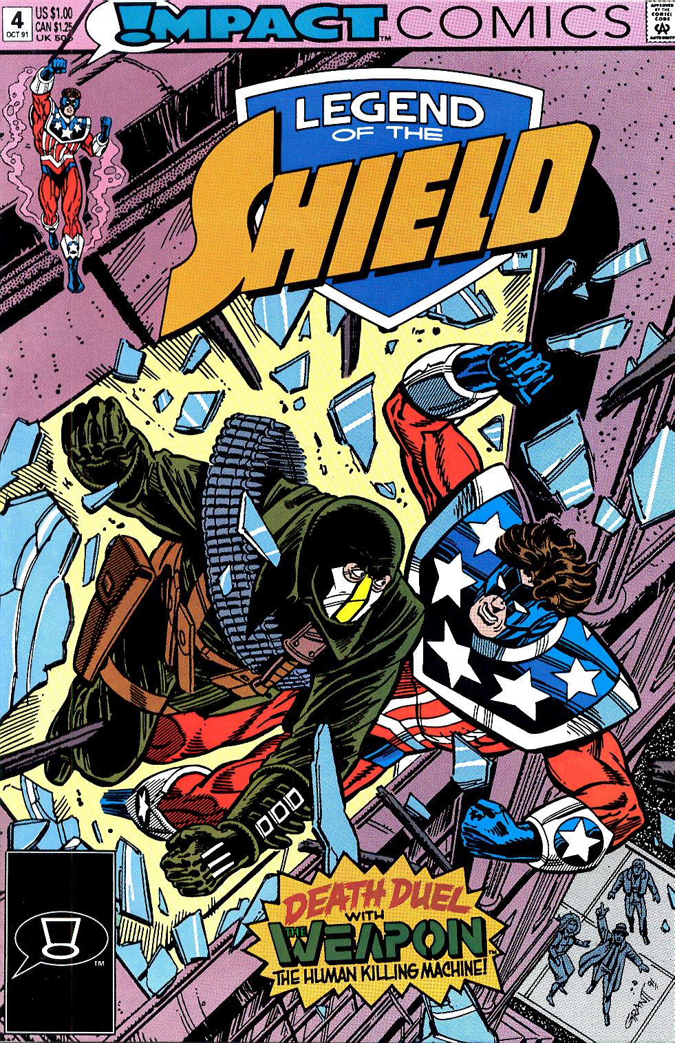 Read online Legend of the Shield comic -  Issue #4 - 1
