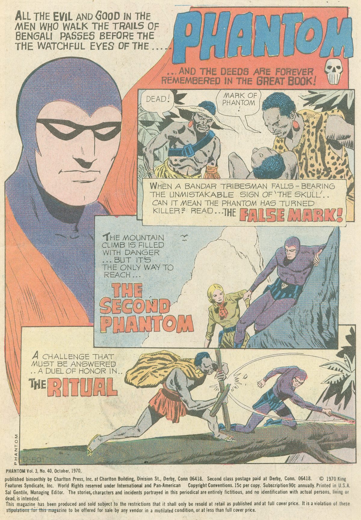 Read online The Phantom (1969) comic -  Issue #40 - 2