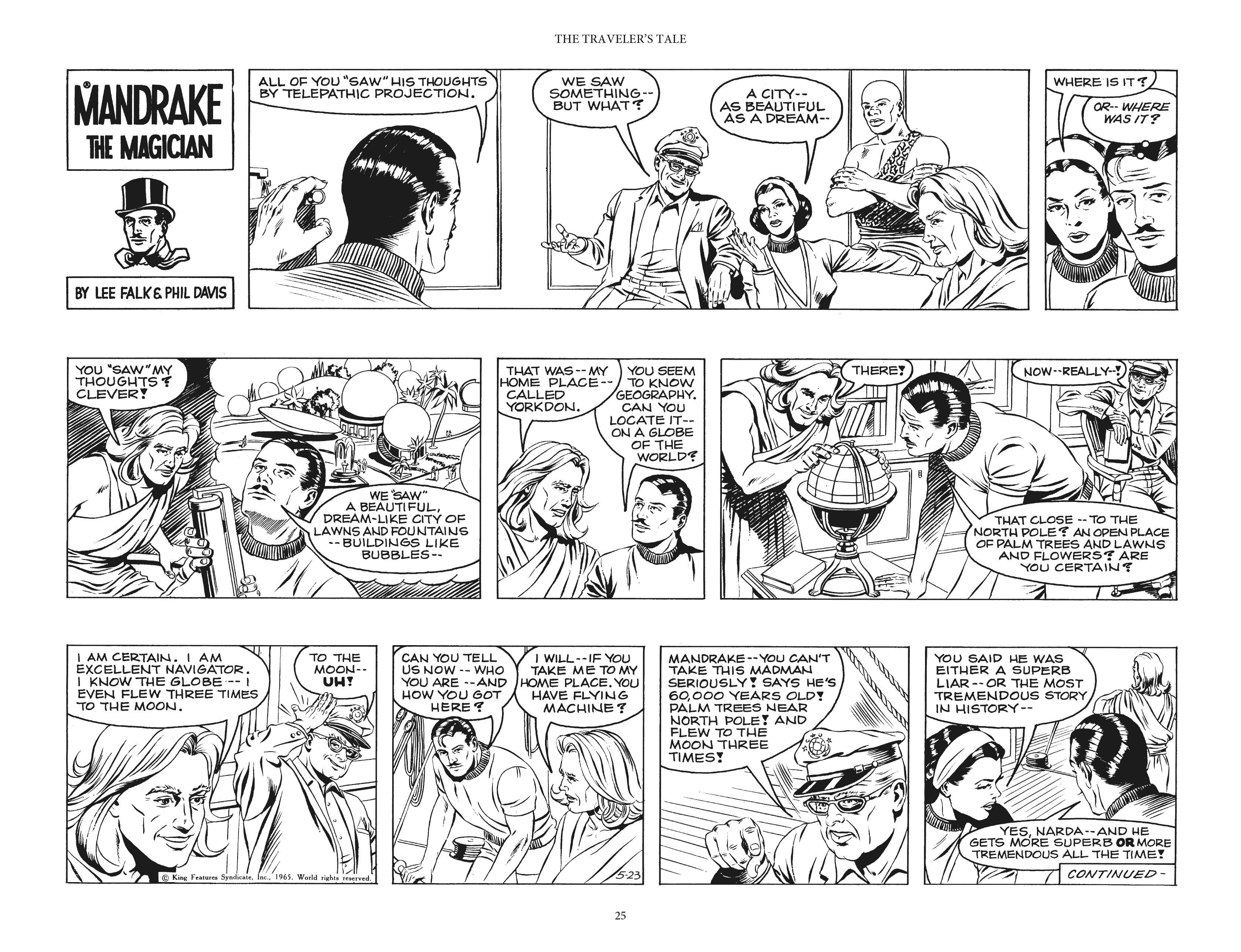 Read online Mandrake the Magician: The Fred Fredricks Sundays comic -  Issue # TPB (Part 1) - 26