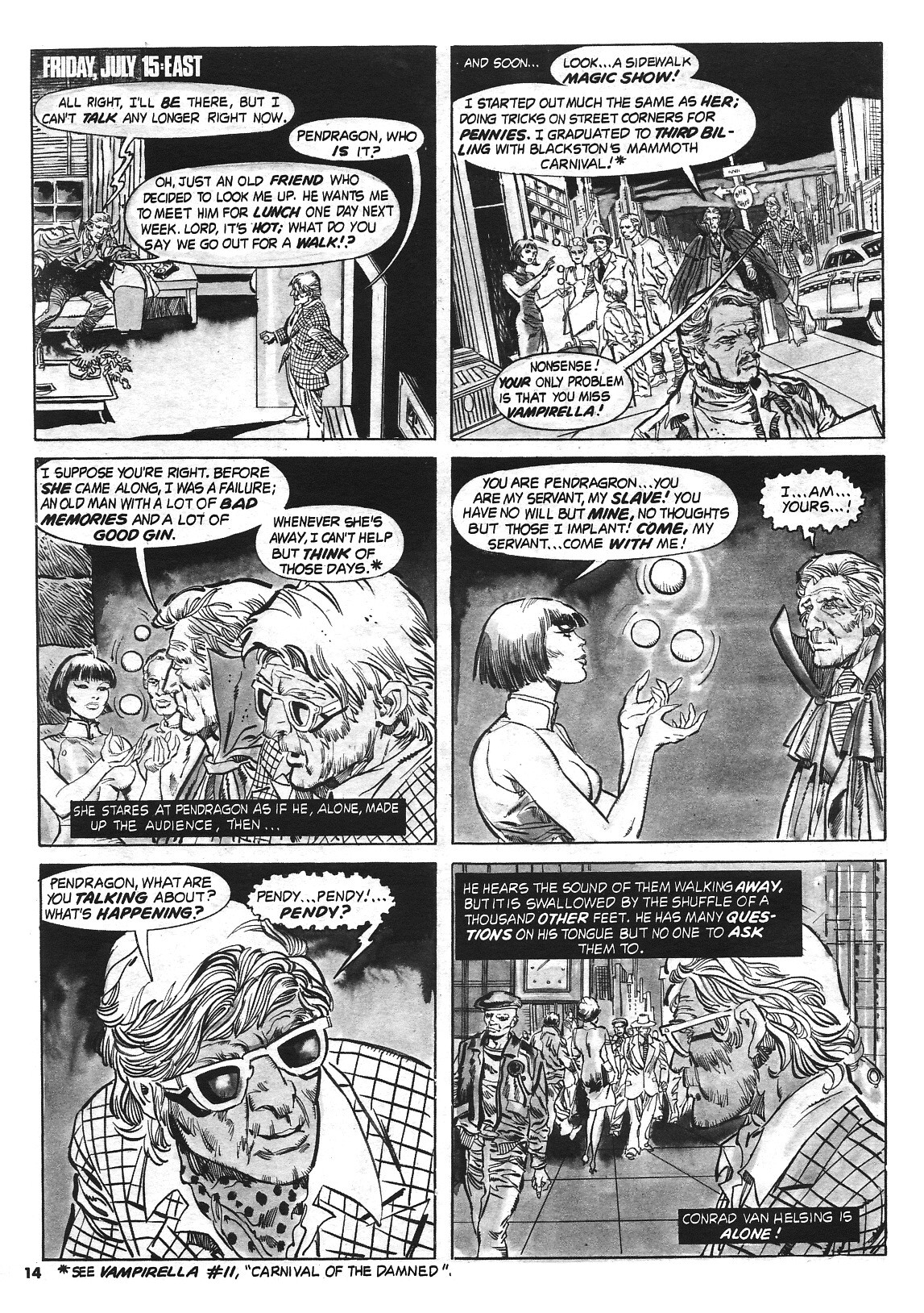 Read online Vampirella (1969) comic -  Issue #64 - 14
