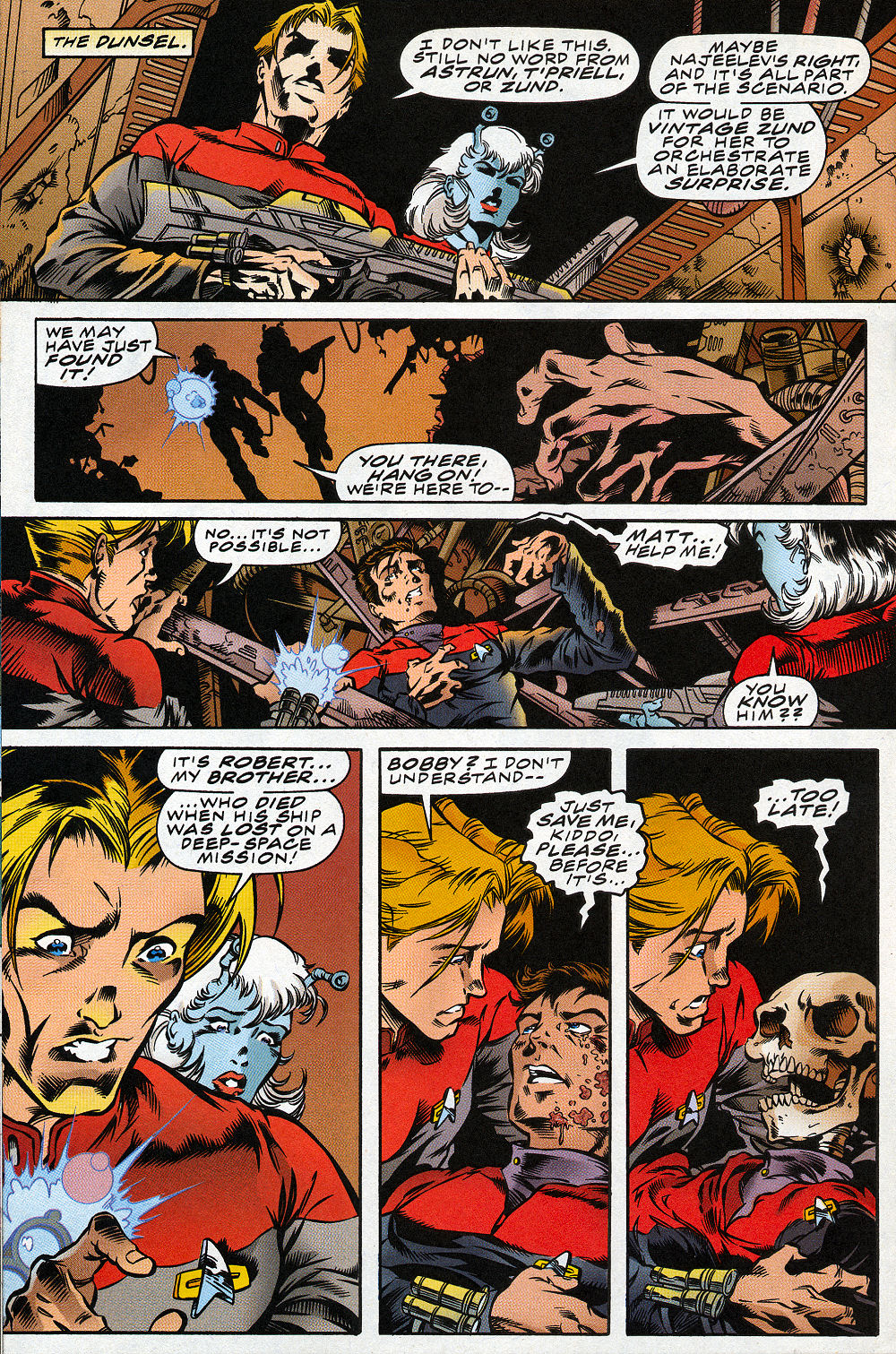 Read online Star Trek: Starfleet Academy (1996) comic -  Issue #14 - 14