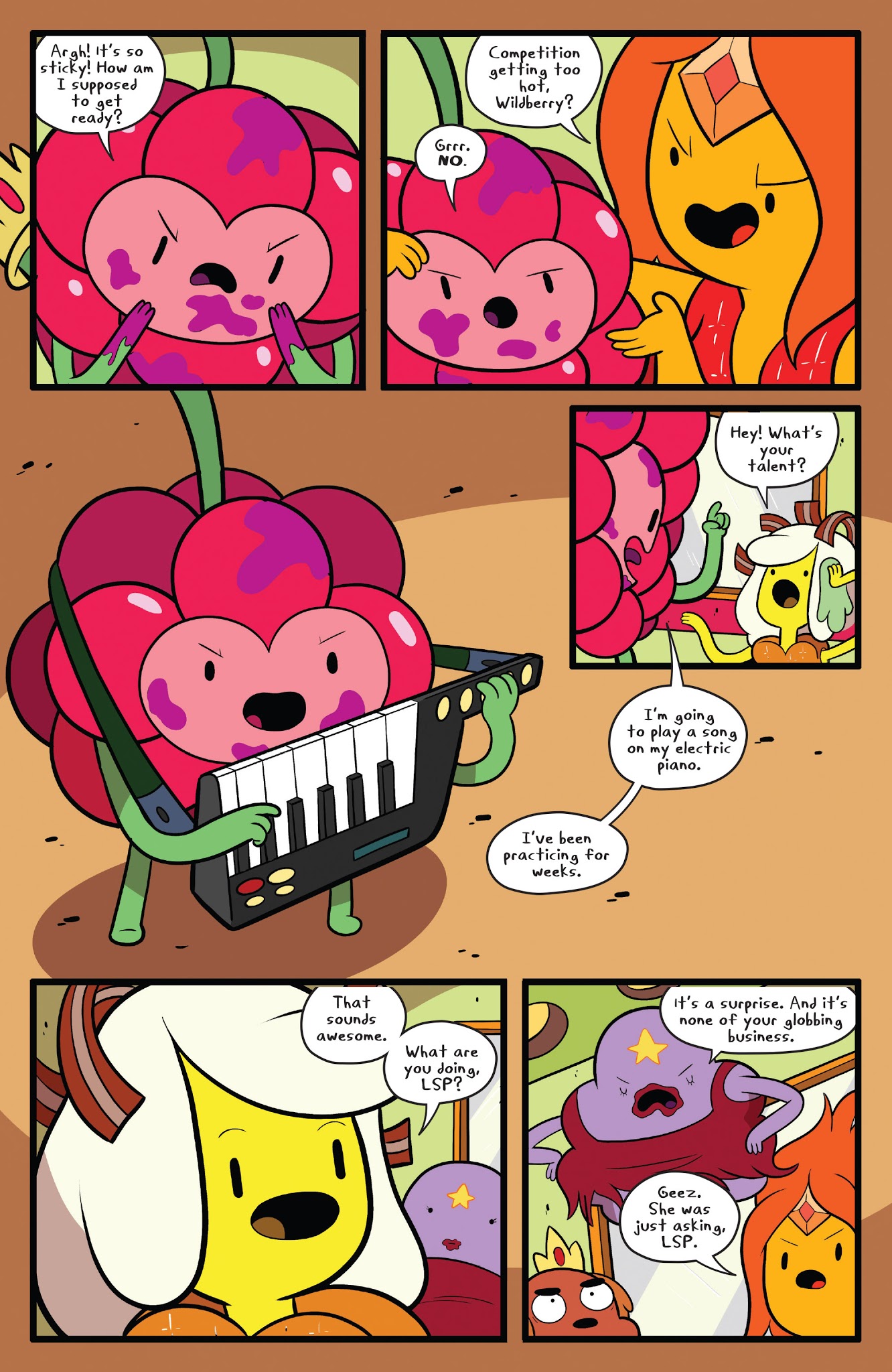 Read online Adventure Time comic -  Issue #64 - 12