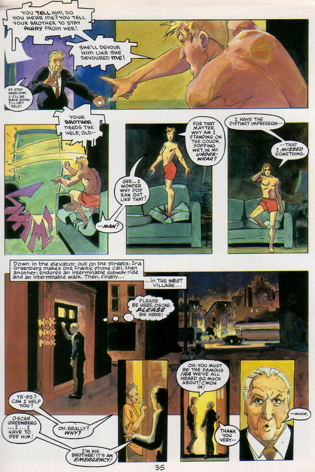 Read online Marvel Graphic Novel comic -  Issue #20 - Greenberg the Vampire - 39