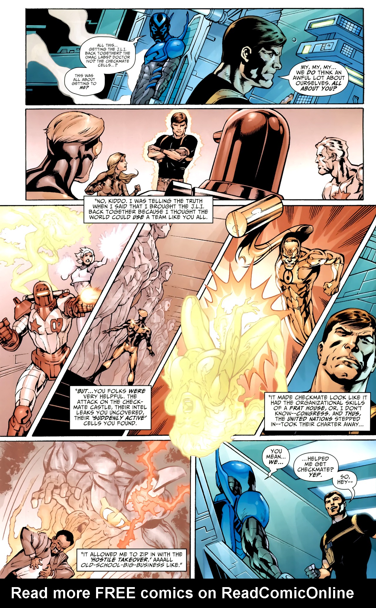 Read online Justice League: Generation Lost comic -  Issue #19 - 6