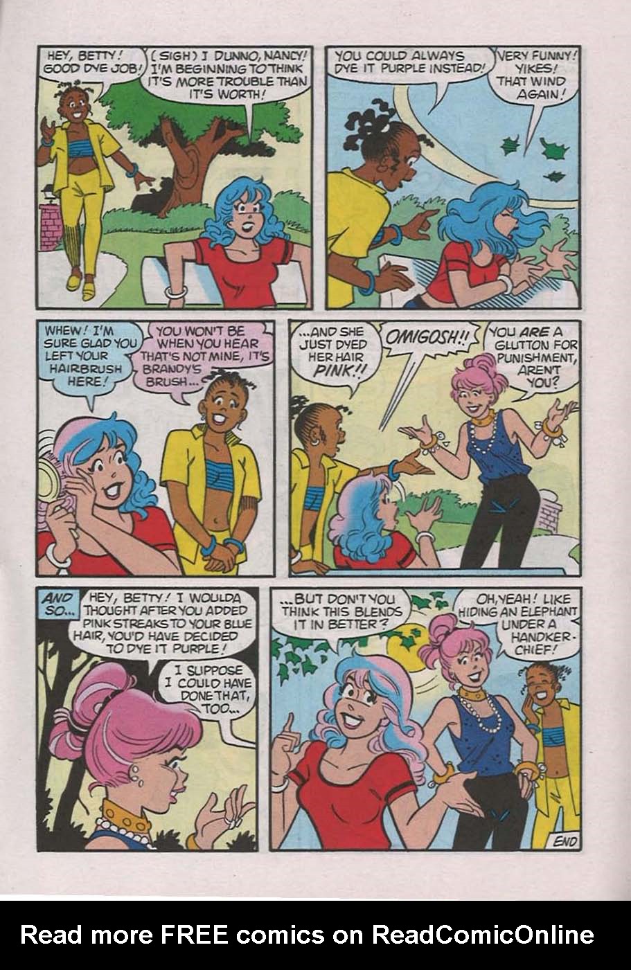 Read online Betty & Veronica Friends Double Digest comic -  Issue #217 - 154
