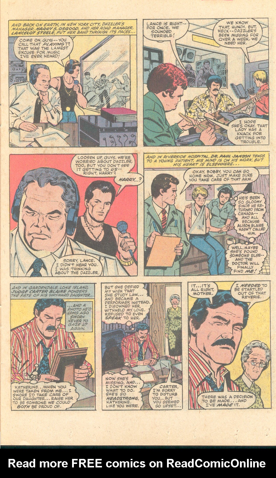 Read online Dazzler (1981) comic -  Issue #11 - 8