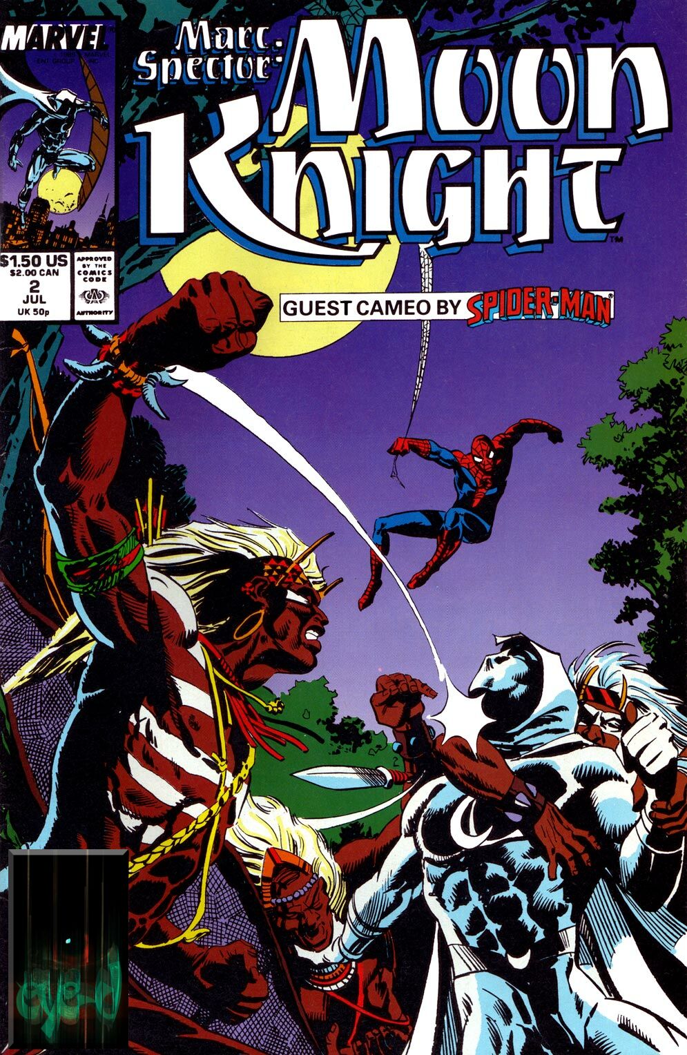 Read online Marc Spector: Moon Knight comic -  Issue #2 - 1