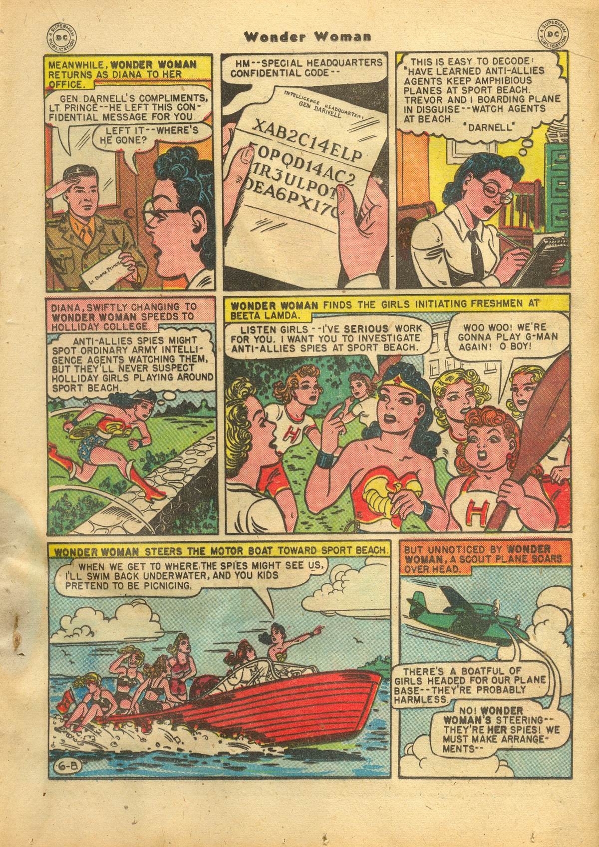 Read online Wonder Woman (1942) comic -  Issue #22 - 25