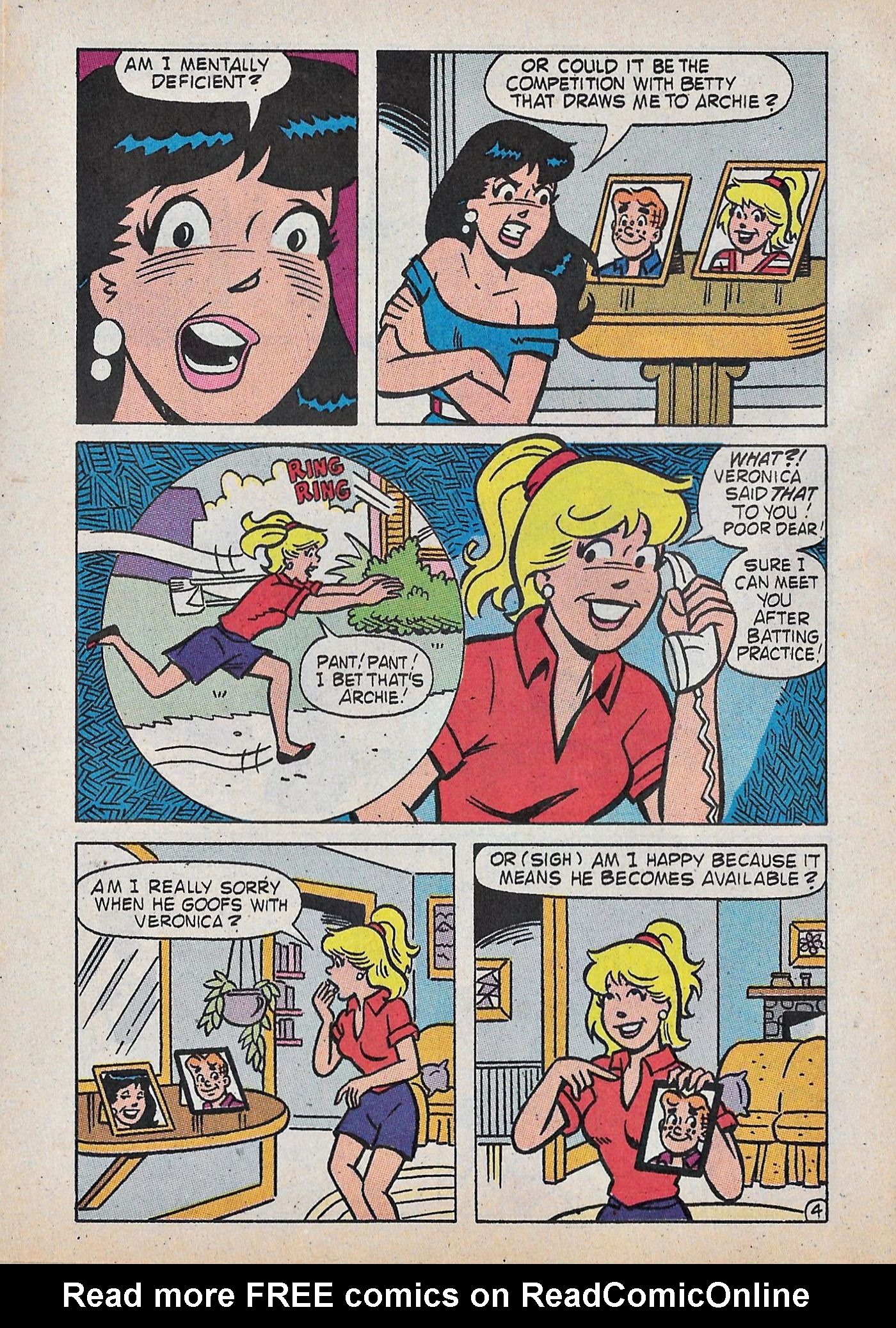 Read online Betty and Veronica Digest Magazine comic -  Issue #56 - 6