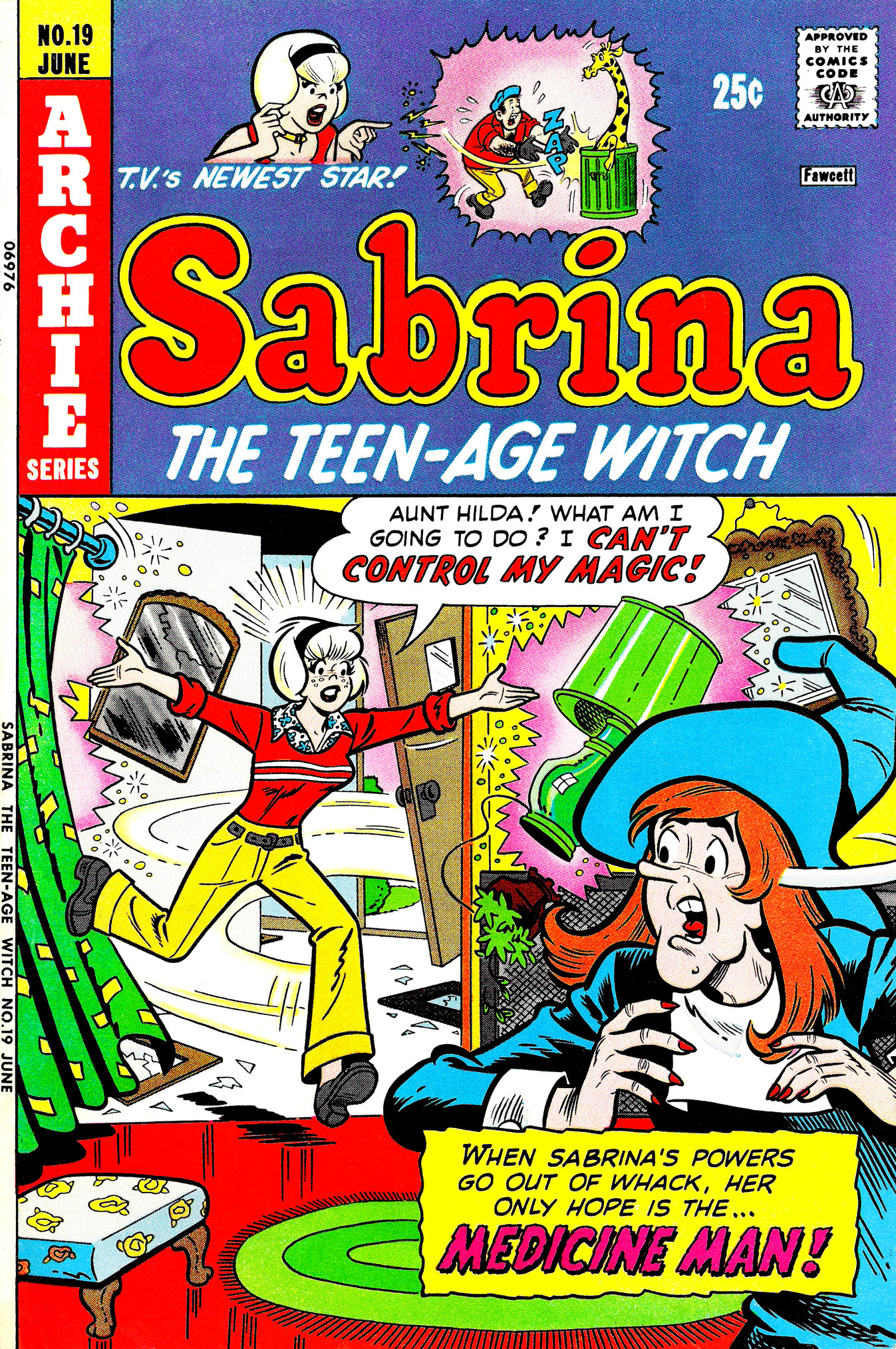 Read online Sabrina The Teenage Witch (1971) comic -  Issue #19 - 1