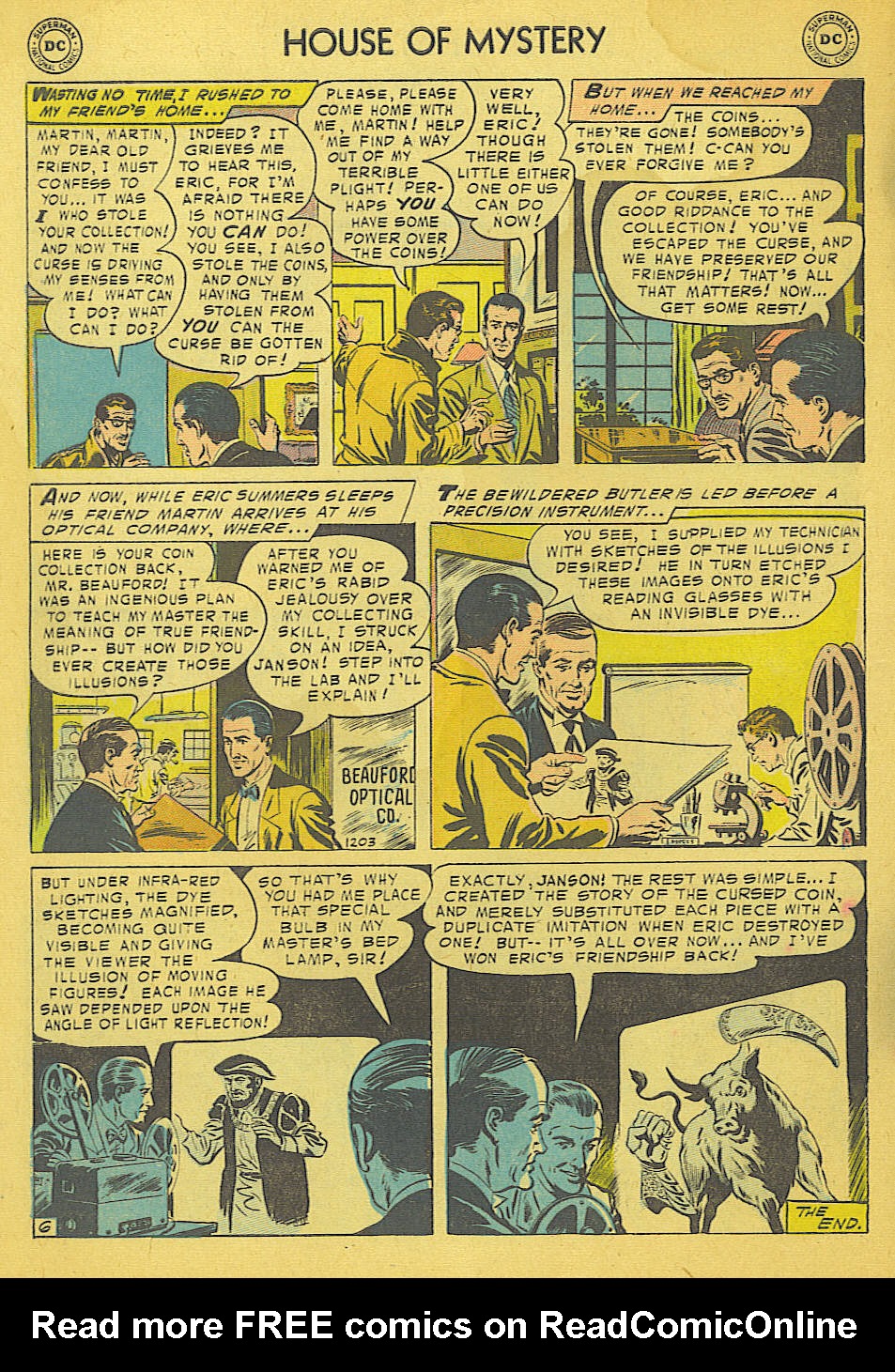 Read online House of Mystery (1951) comic -  Issue #40 - 8