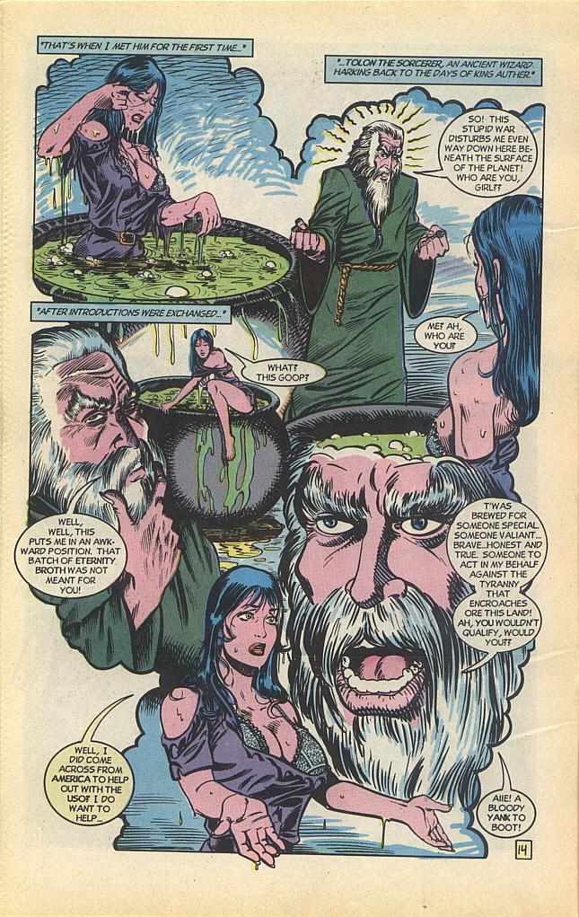 Read online Femforce comic -  Issue #59 - 16