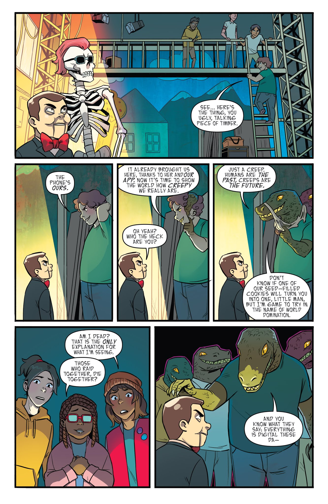 Read online Goosebumps: Download and Die comic -  Issue #3 - 10