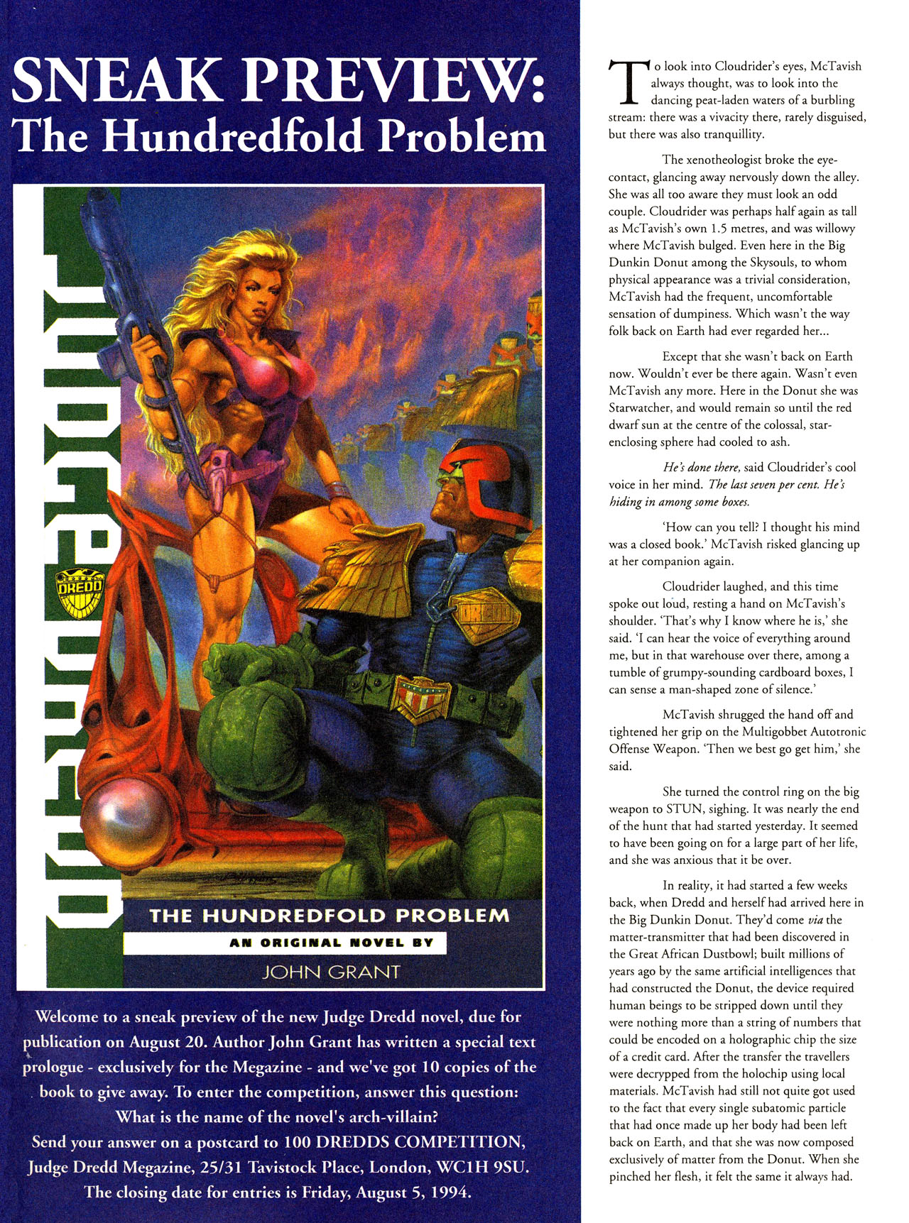 Read online Judge Dredd: The Megazine (vol. 2) comic -  Issue #59 - 13