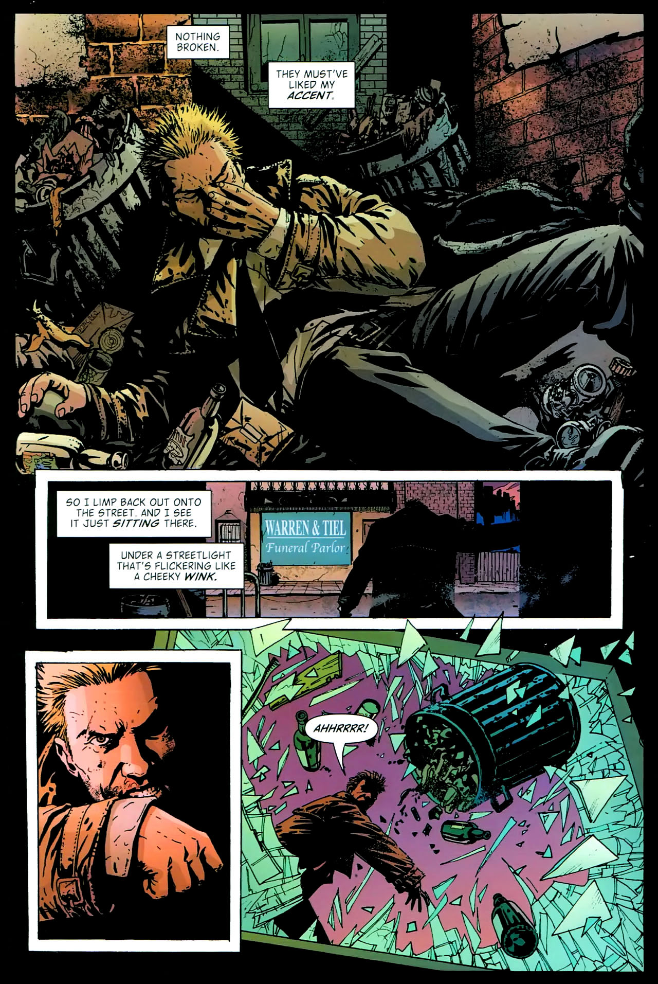Read online John Constantine Hellblazer All His Engines comic Issue