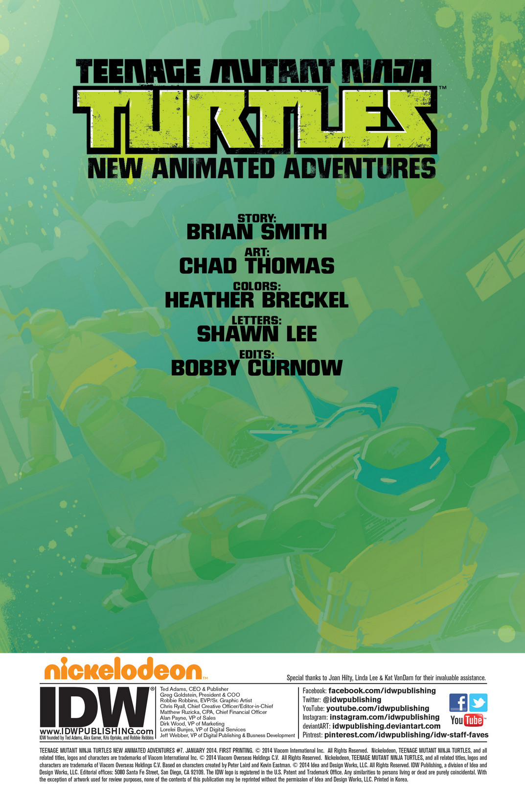 Read online Teenage Mutant Ninja Turtles New Animated Adventures comic -  Issue #7 - 2
