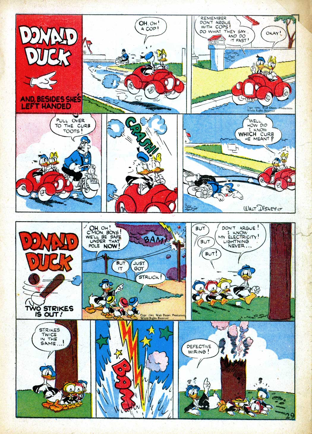 Read online Walt Disney's Comics and Stories comic -  Issue #36 - 31