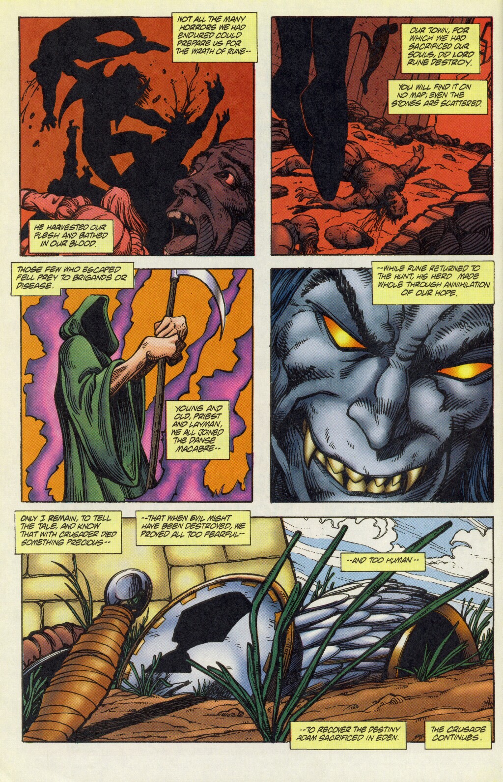 Read online Rune (1995) comic -  Issue #5 - 21