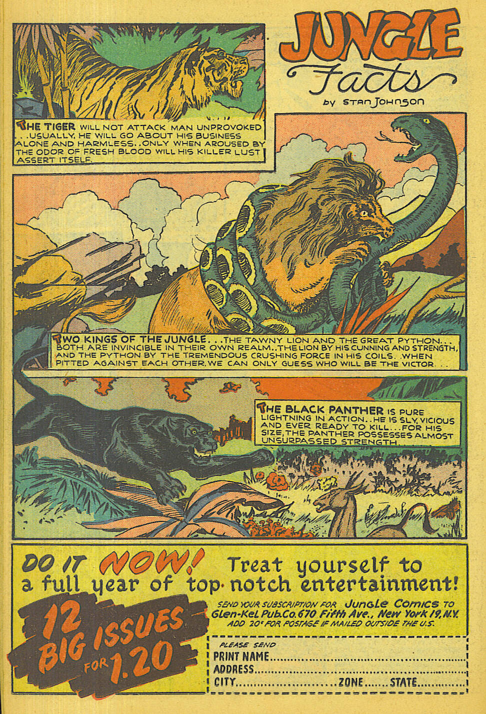Read online Jungle Comics comic -  Issue #122 - 27