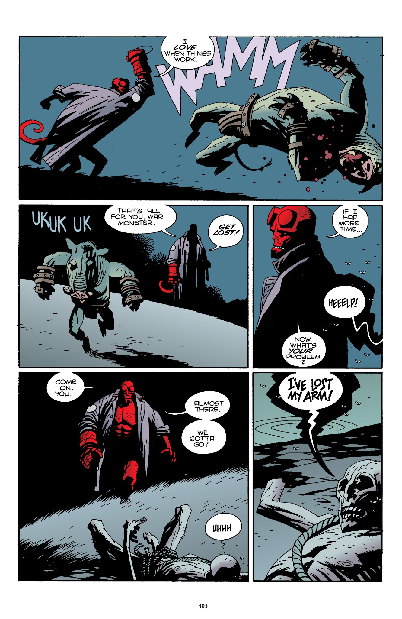 Read online Hellboy The Complete Short Stories comic -  Issue # TPB 1 (Part 4) - 4
