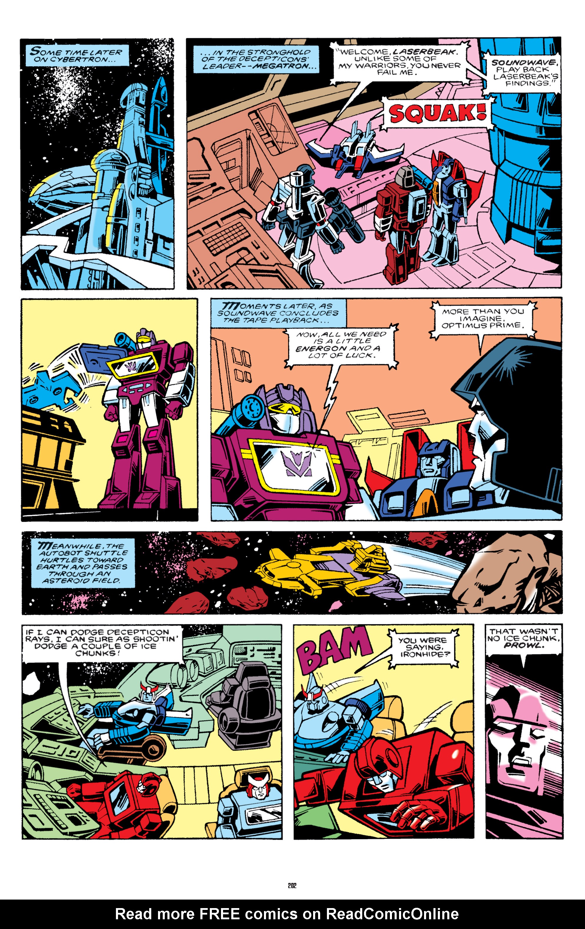 Read online The Transformers Classics comic -  Issue # TPB 7 - 201