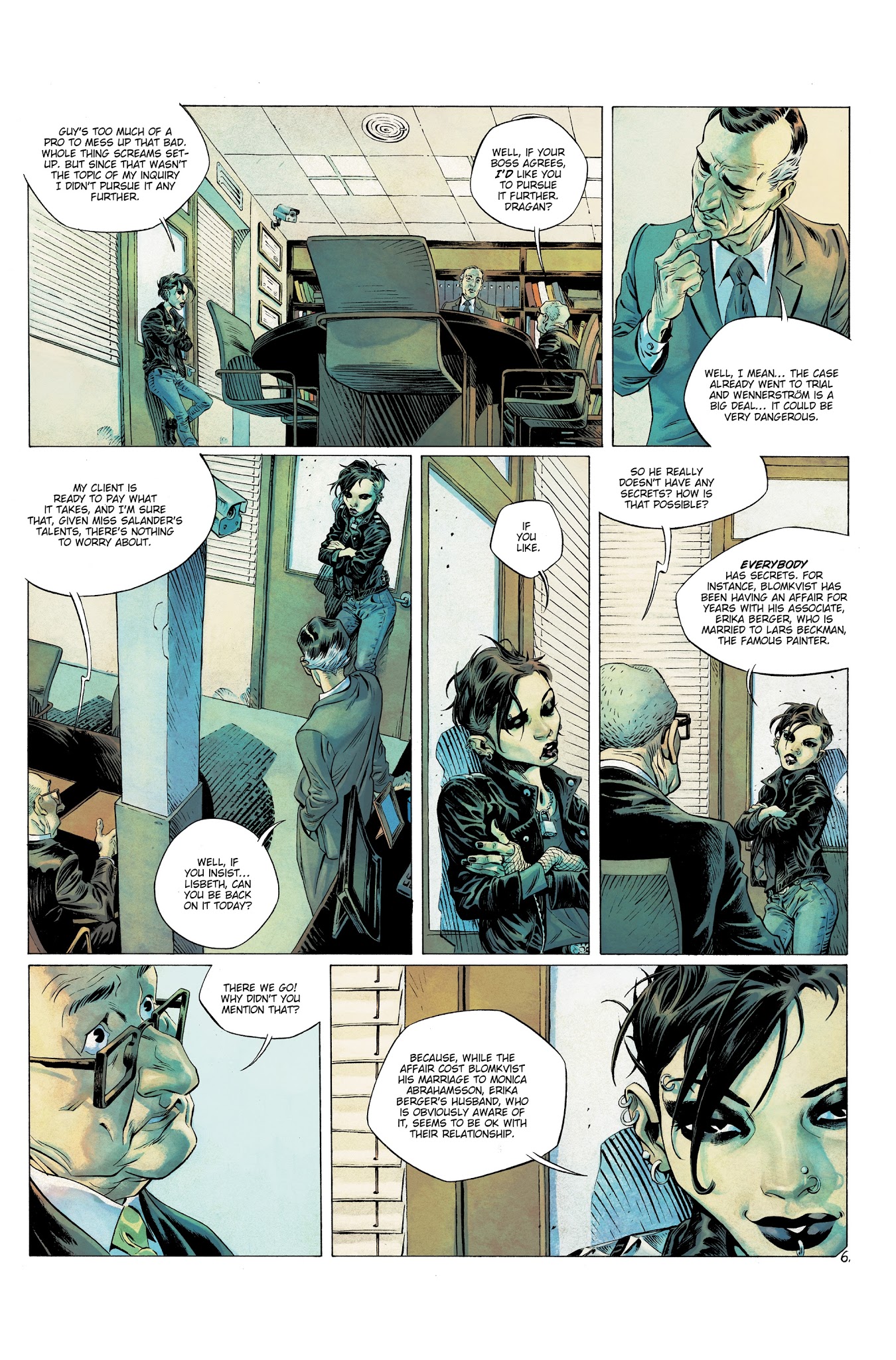 Read online Millennium: The Girl With the Dragon Tattoo comic -  Issue #1 - 11