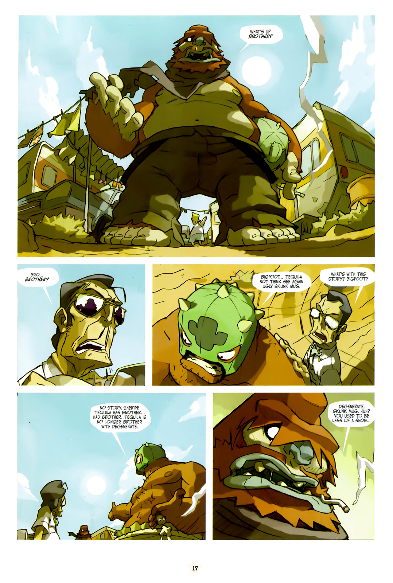 Read online Lucha Libre comic -  Issue #5 - 19