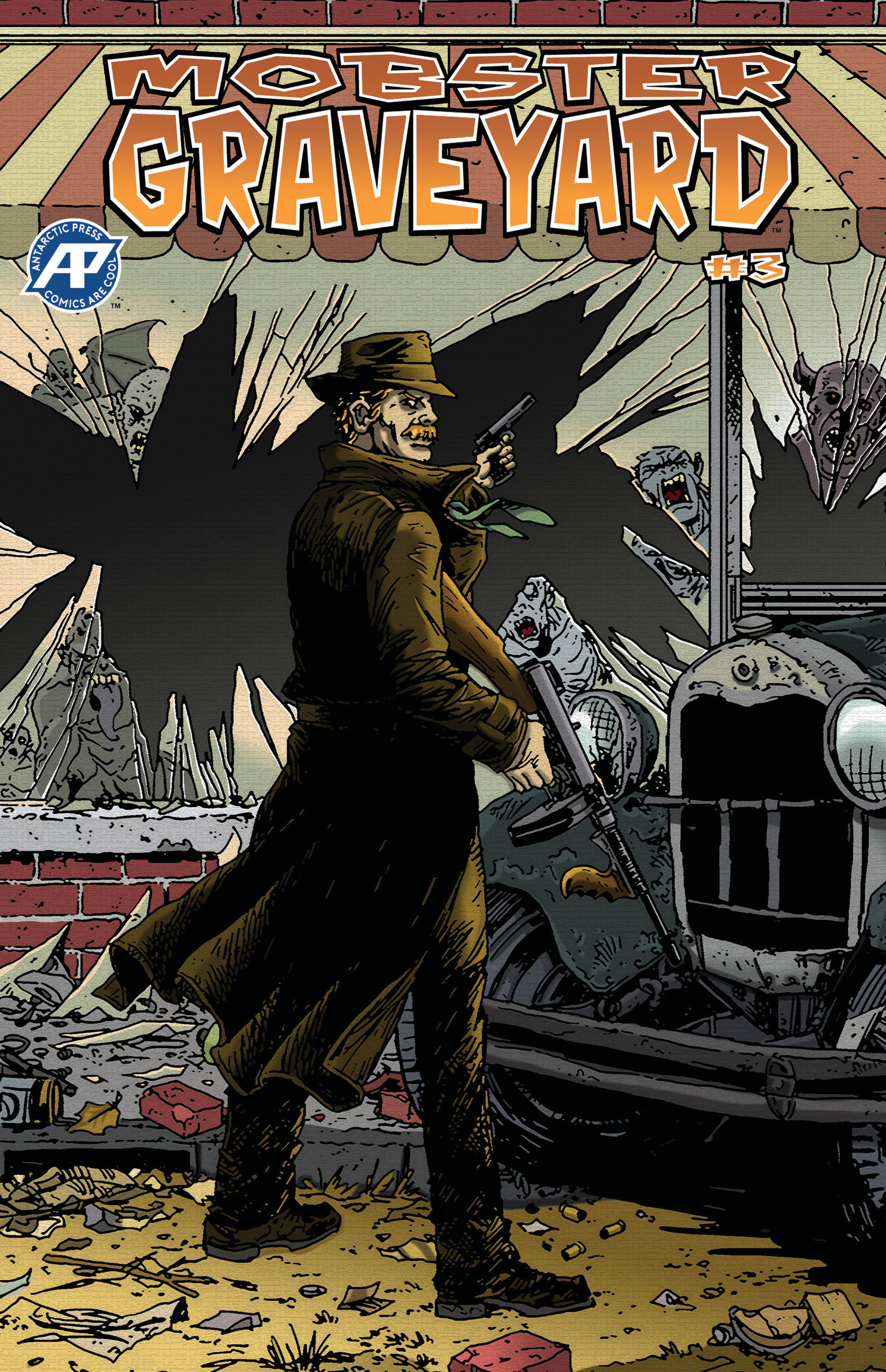 Read online Mobster Graveyard comic -  Issue #3 - 1