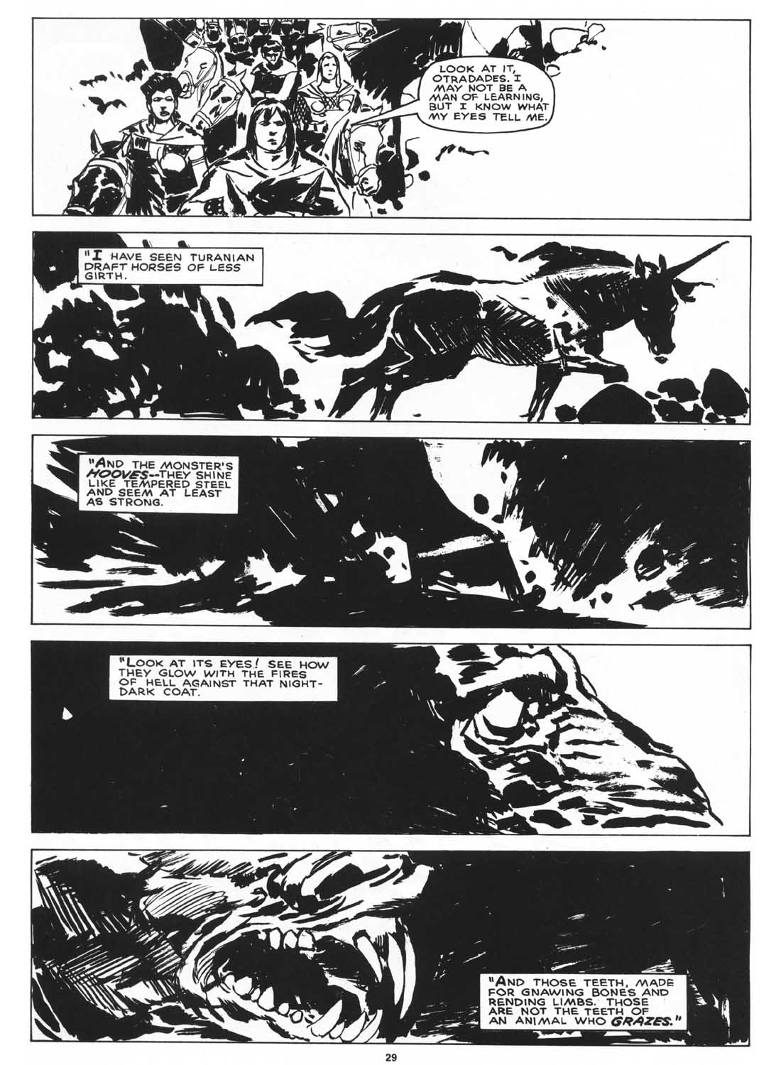 Read online The Savage Sword Of Conan comic -  Issue #162 - 31