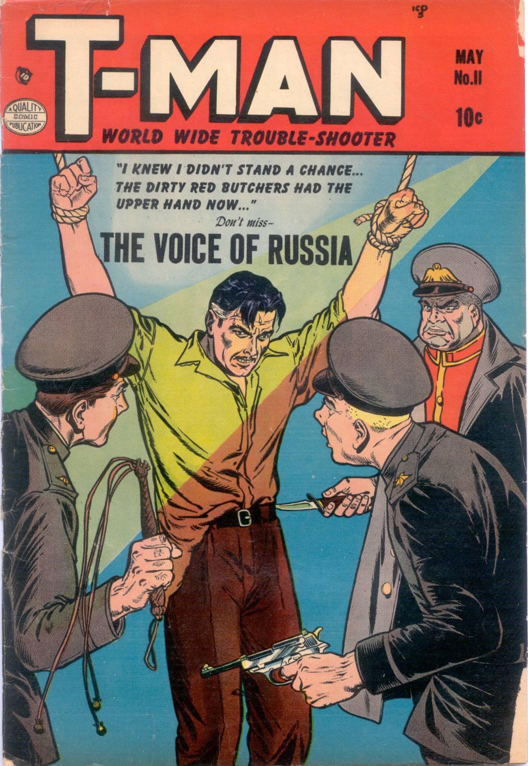 Read online T-Man: World Wide Trouble Shooter comic -  Issue #11 - 1