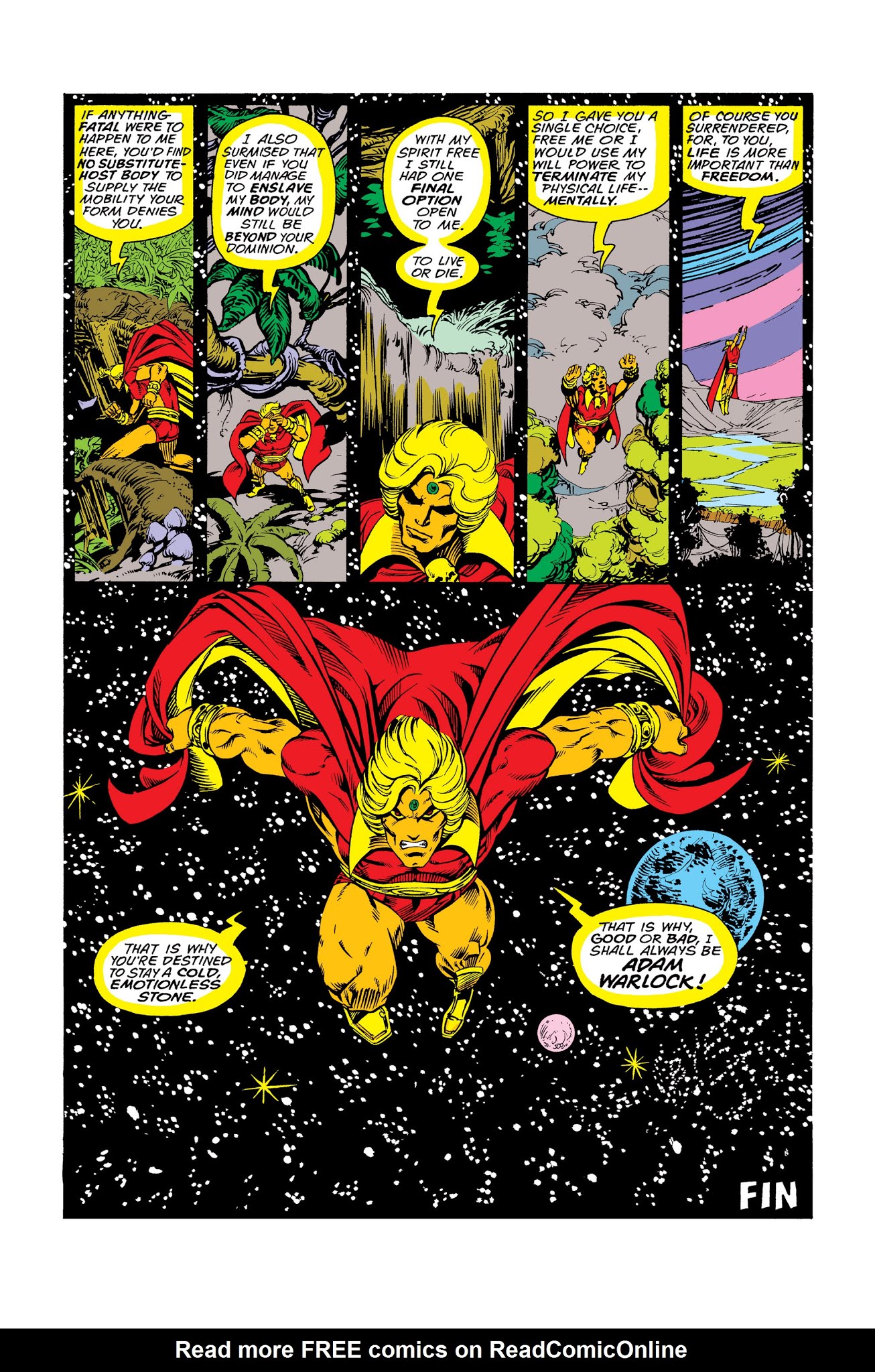 Read online Warlock by Jim Starlin comic -  Issue # TPB (Part 2) - 101