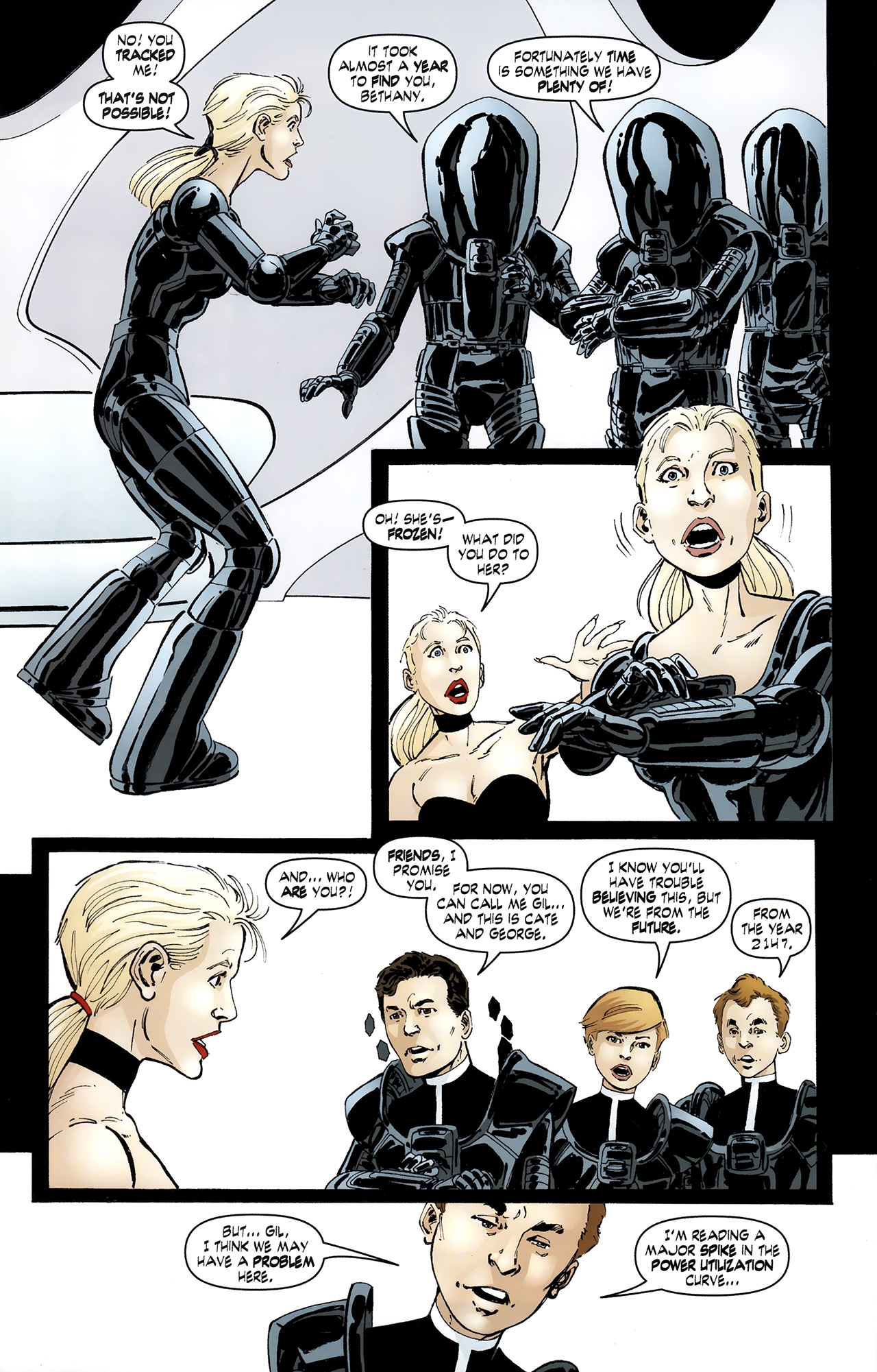 Read online John Byrne's Next Men (2010) comic -  Issue #5 - 10