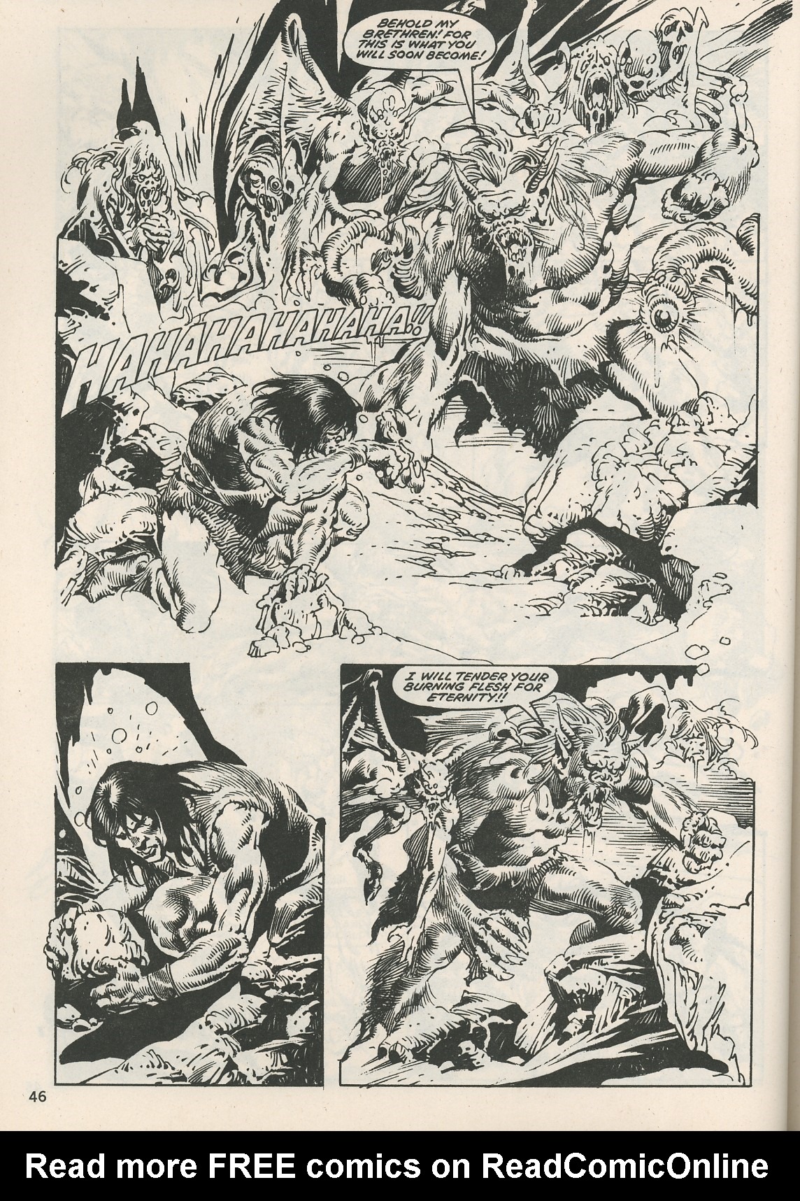 Read online The Savage Sword Of Conan comic -  Issue #114 - 46
