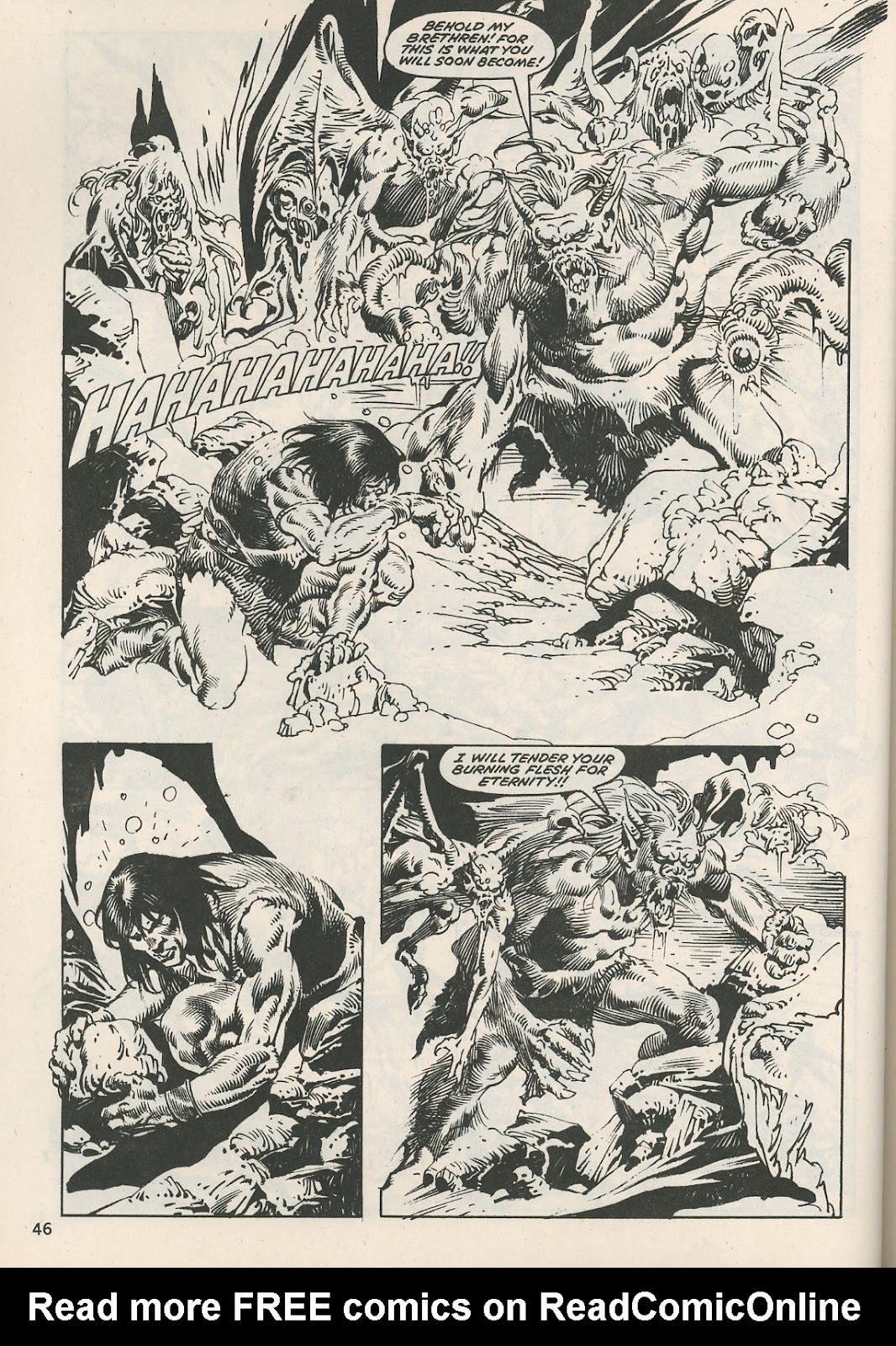 The Savage Sword Of Conan issue 114 - Page 46