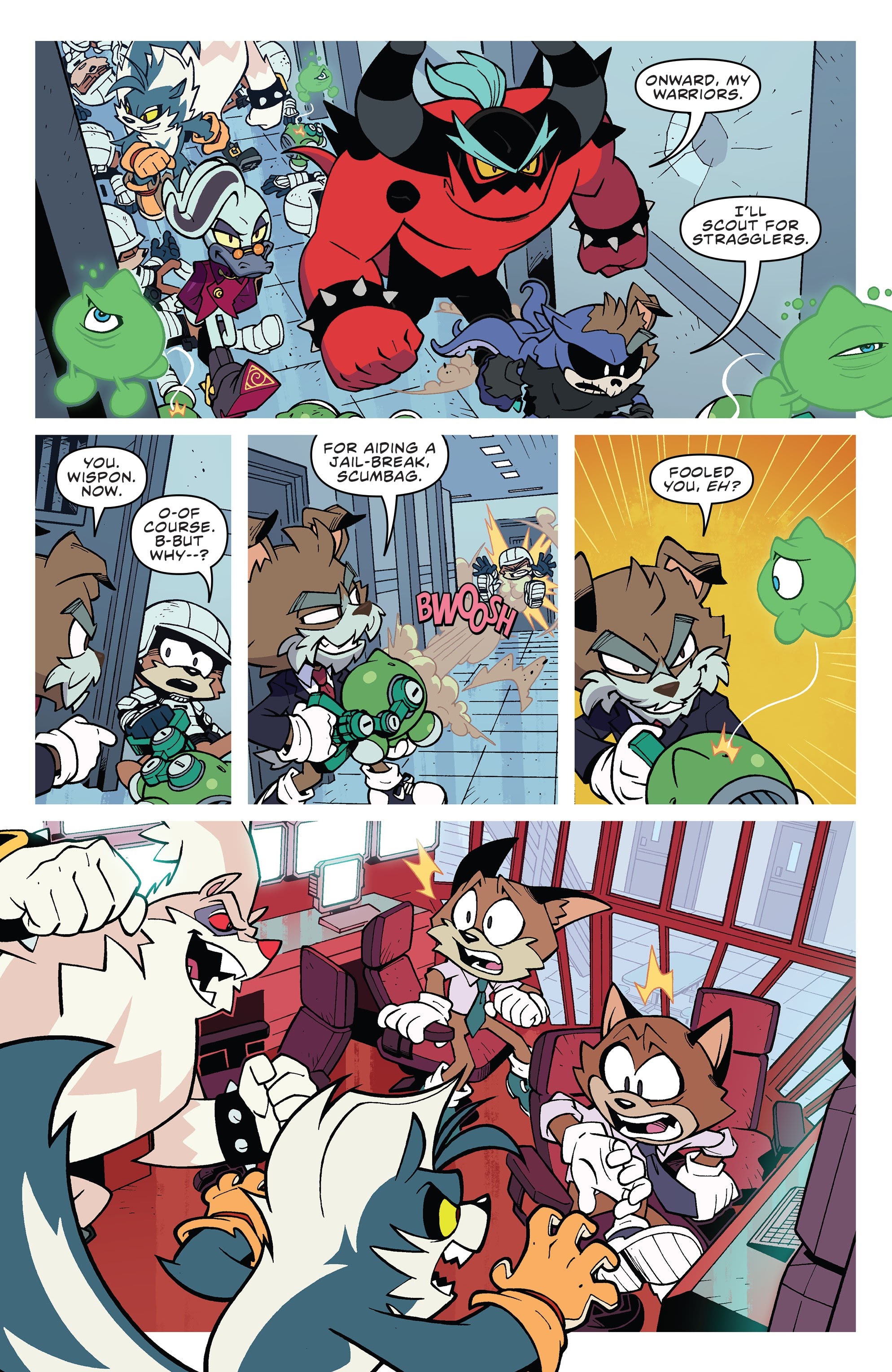 Read online Sonic the Hedgehog: Bad Guys comic -  Issue #1 - 20