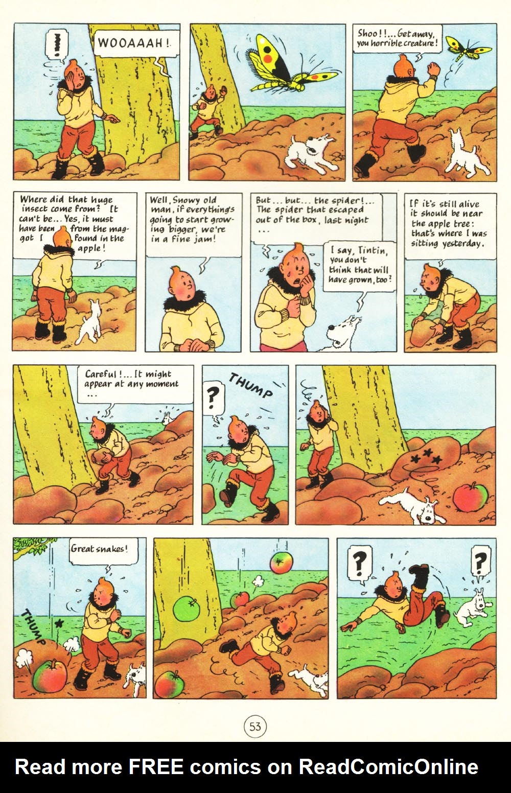 Read online The Adventures of Tintin comic -  Issue #10 - 56