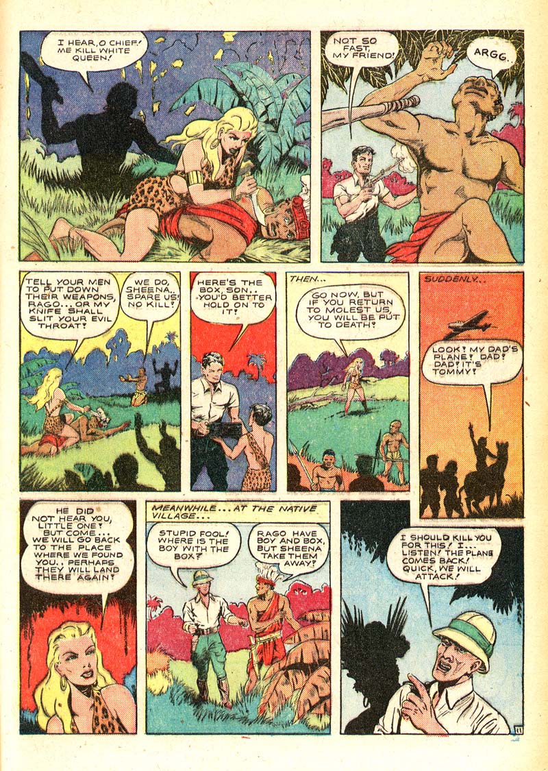 Sheena, Queen of the Jungle (1942) issue 4 - Page 49