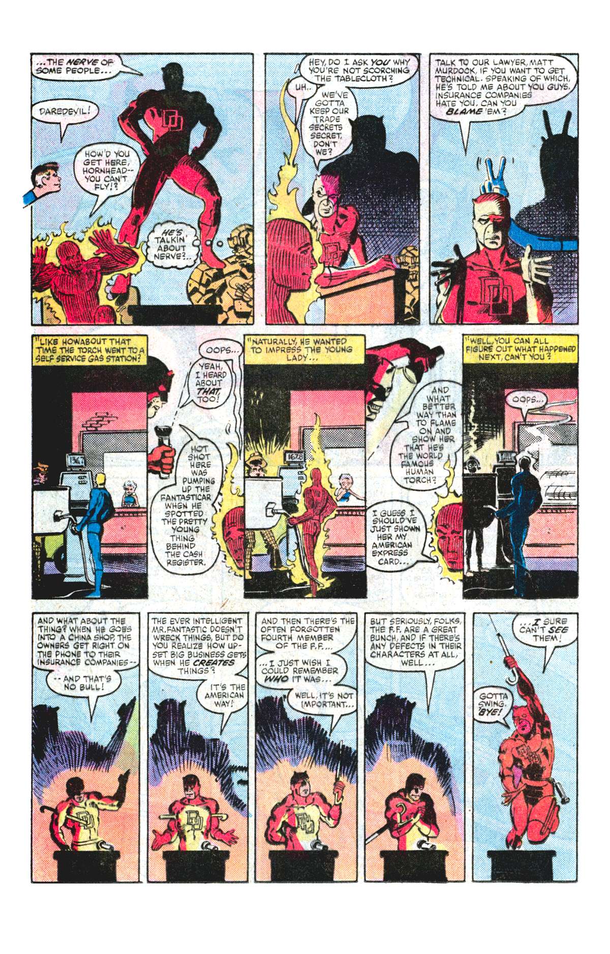 Read online Fantastic Four Roast comic -  Issue # Full - 20