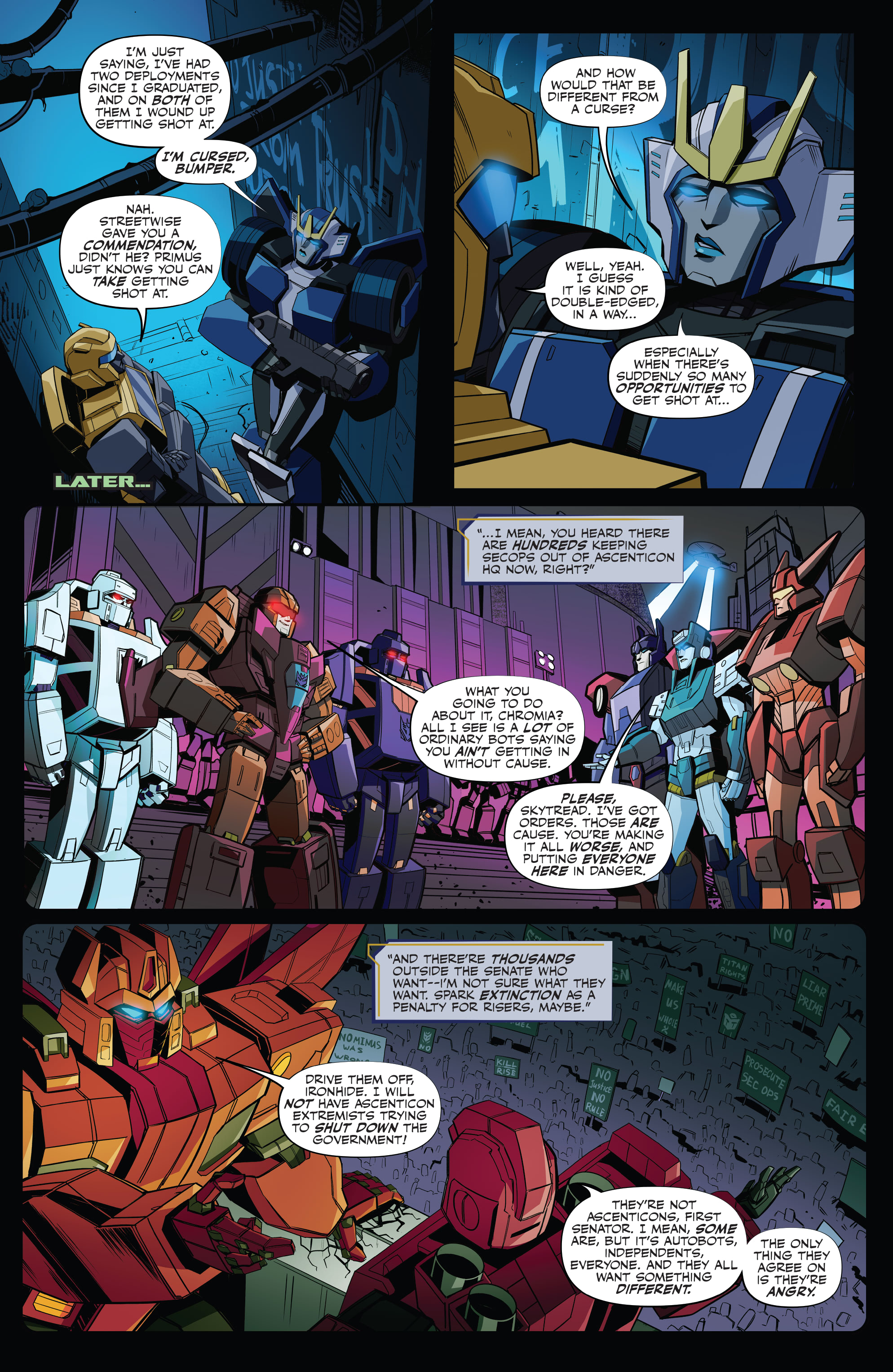 Read online Transformers (2019) comic -  Issue #20 - 10