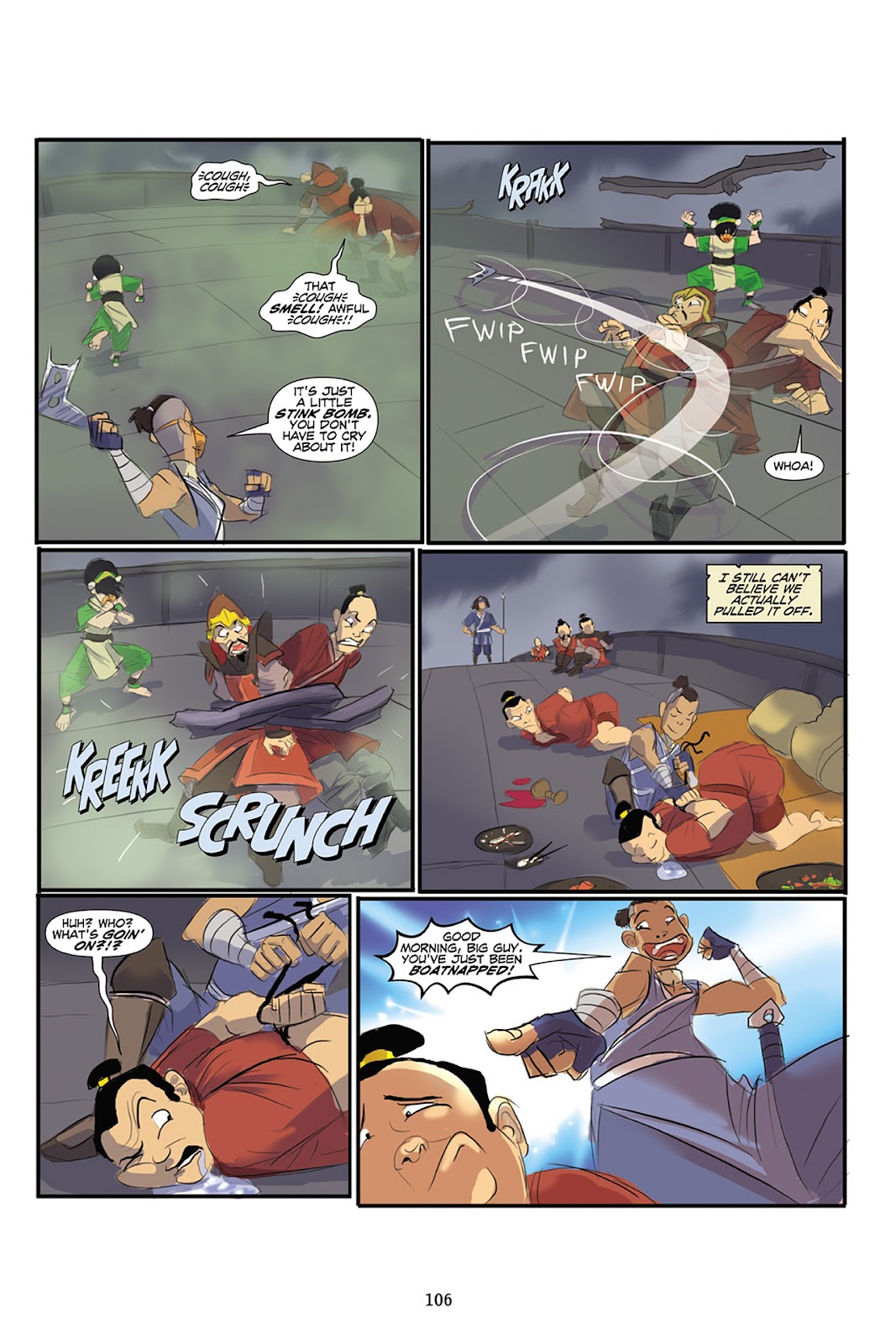 Nickelodeon Avatar: The Last Airbender - The Lost Adventures issue Full - Page 107