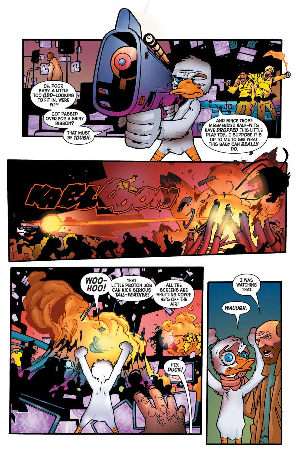 Read online Howard the Duck (2007) comic -  Issue #4 - 18