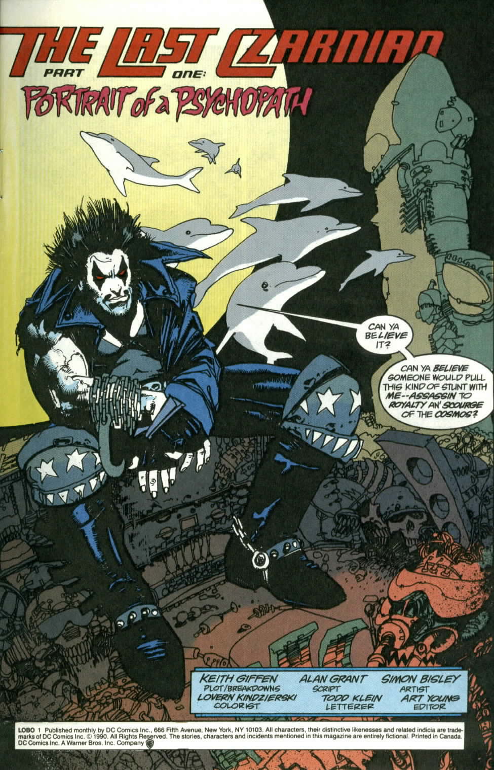 Read online Lobo (1990) comic -  Issue #1 - 2
