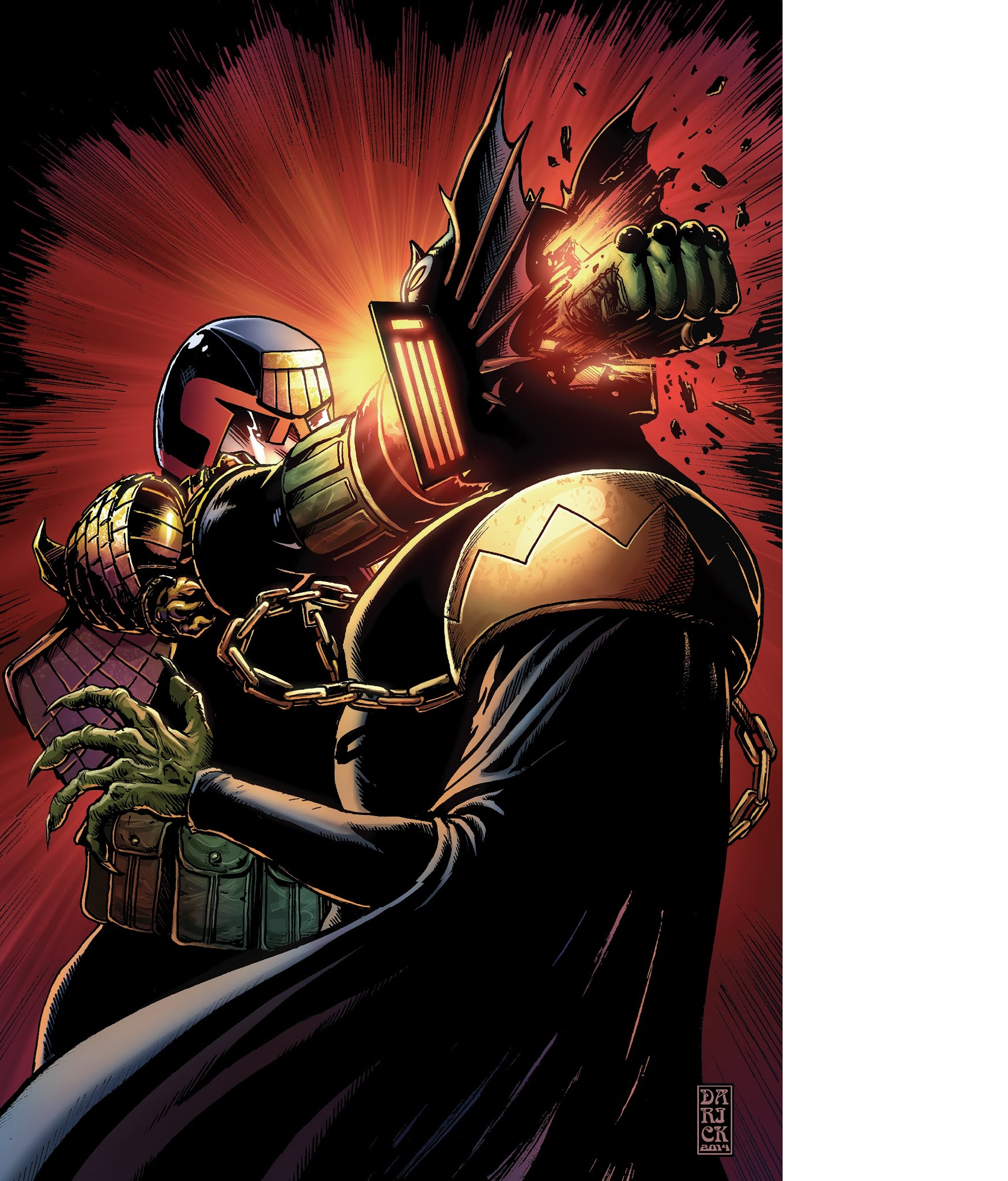 Read online Judge Dredd Classics: The Dark Judges comic -  Issue # TPB - 113