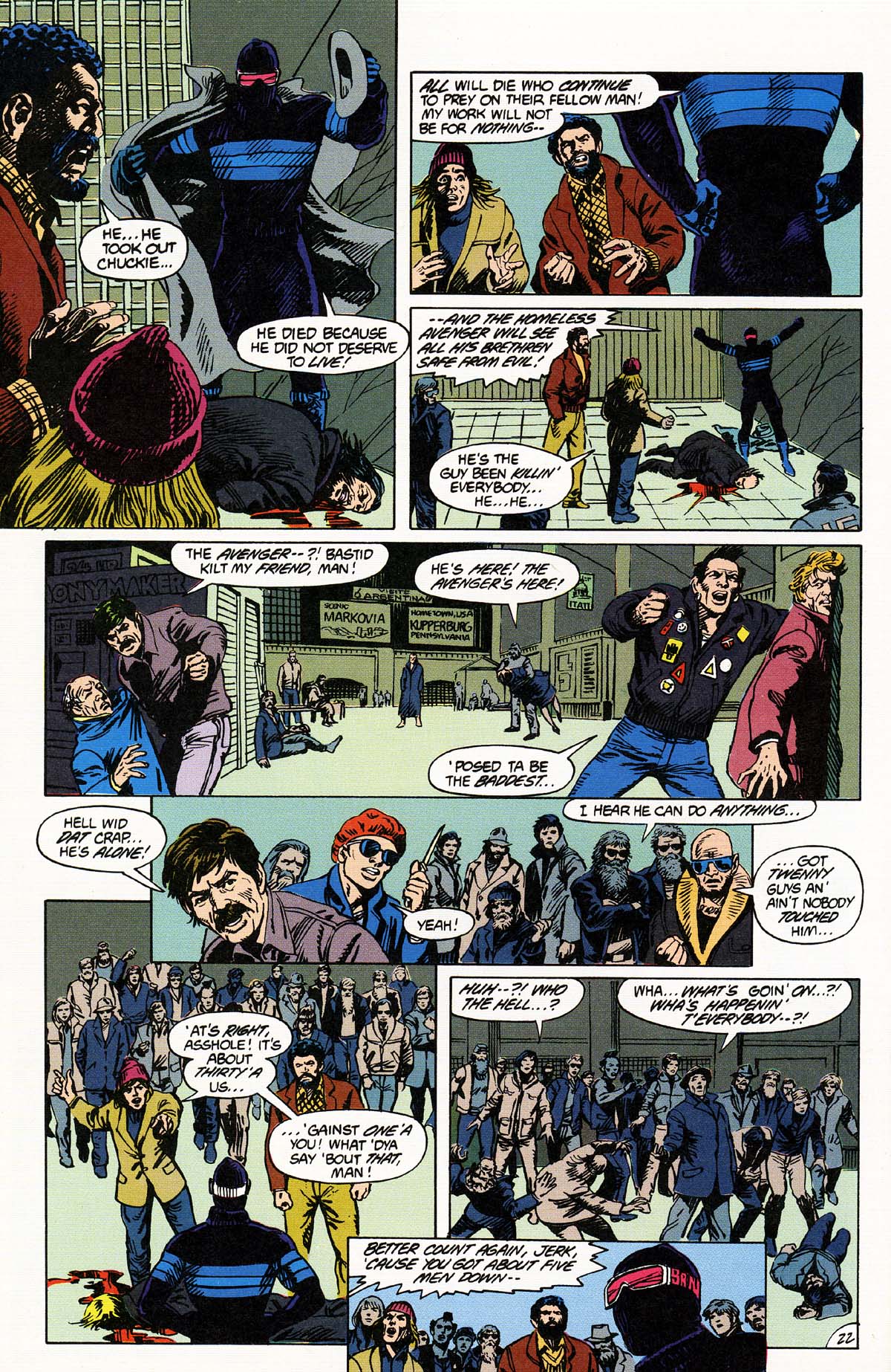 Read online Vigilante (1983) comic -  Issue #49 - 24