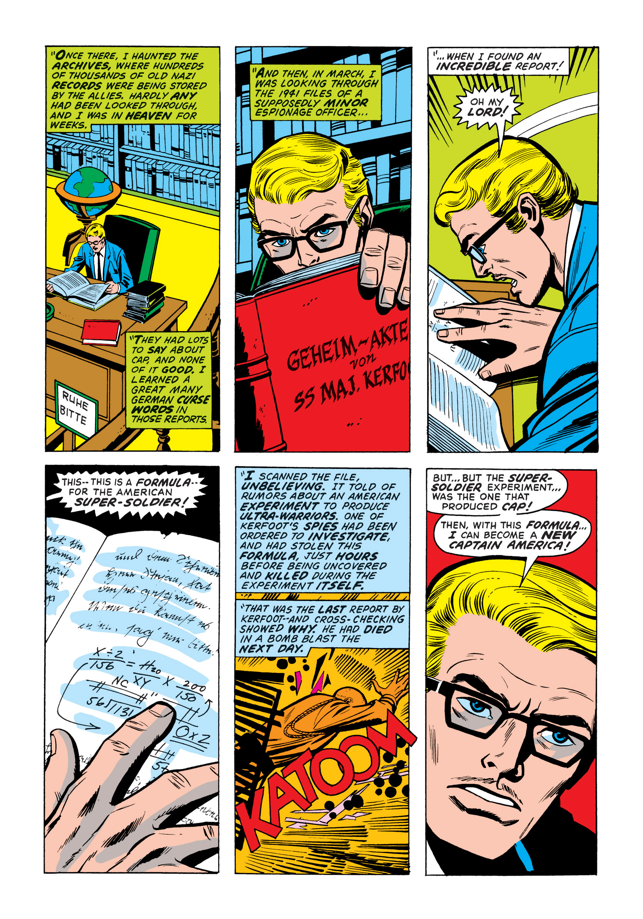 Read online Marvel Masterworks: Captain America comic -  Issue # TPB 7 (Part 2) - 46