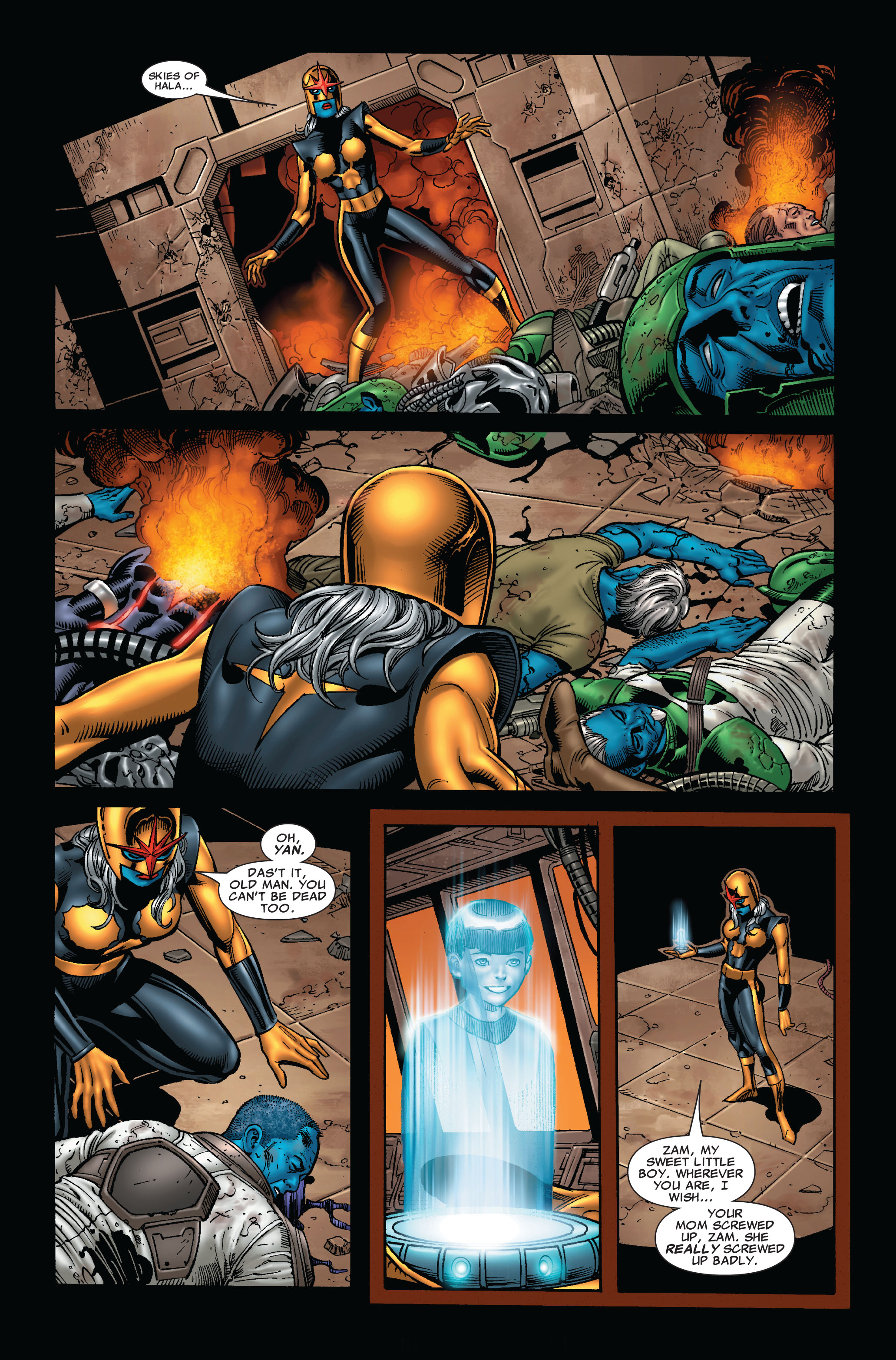 Read online Nova (2007) comic -  Issue # _TPB 1 (Part 2) - 27